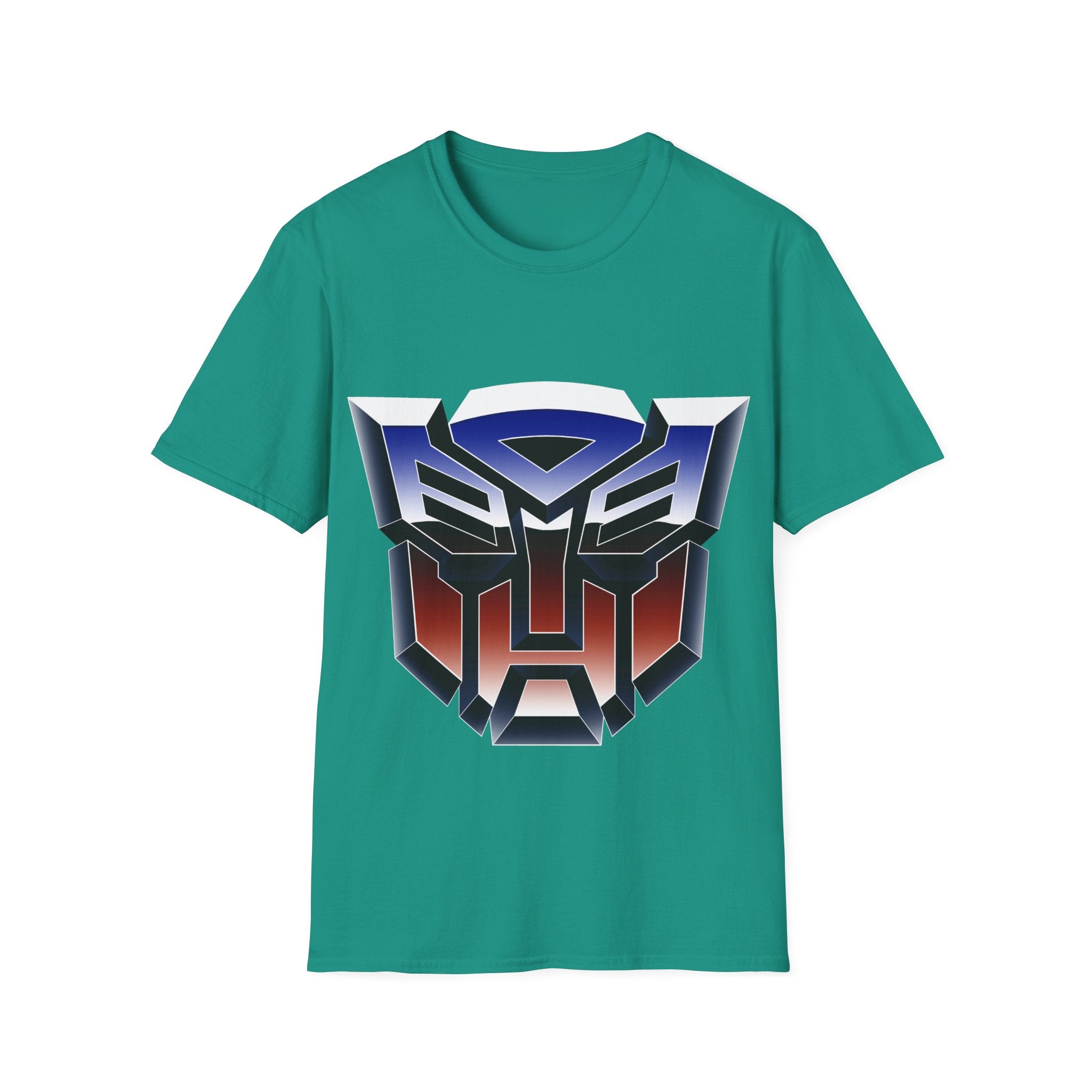 Transformers inspired Autobot Unisex Softstyle T-Shirt
