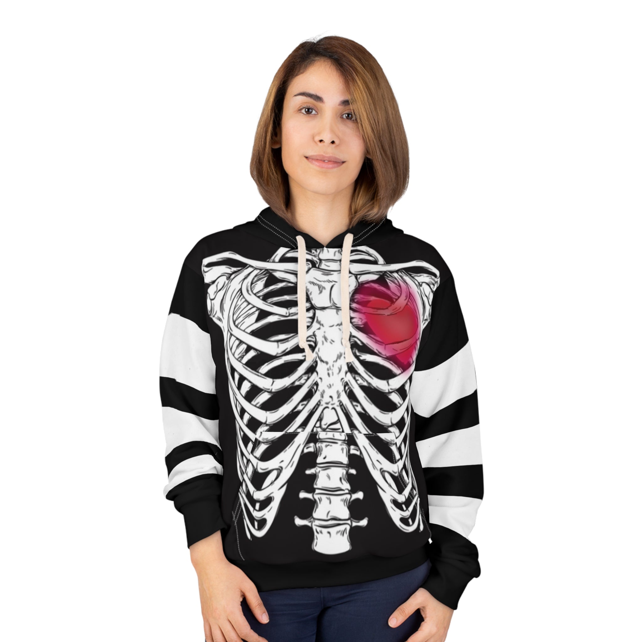 Halloween skele hoodie (uni-sex)