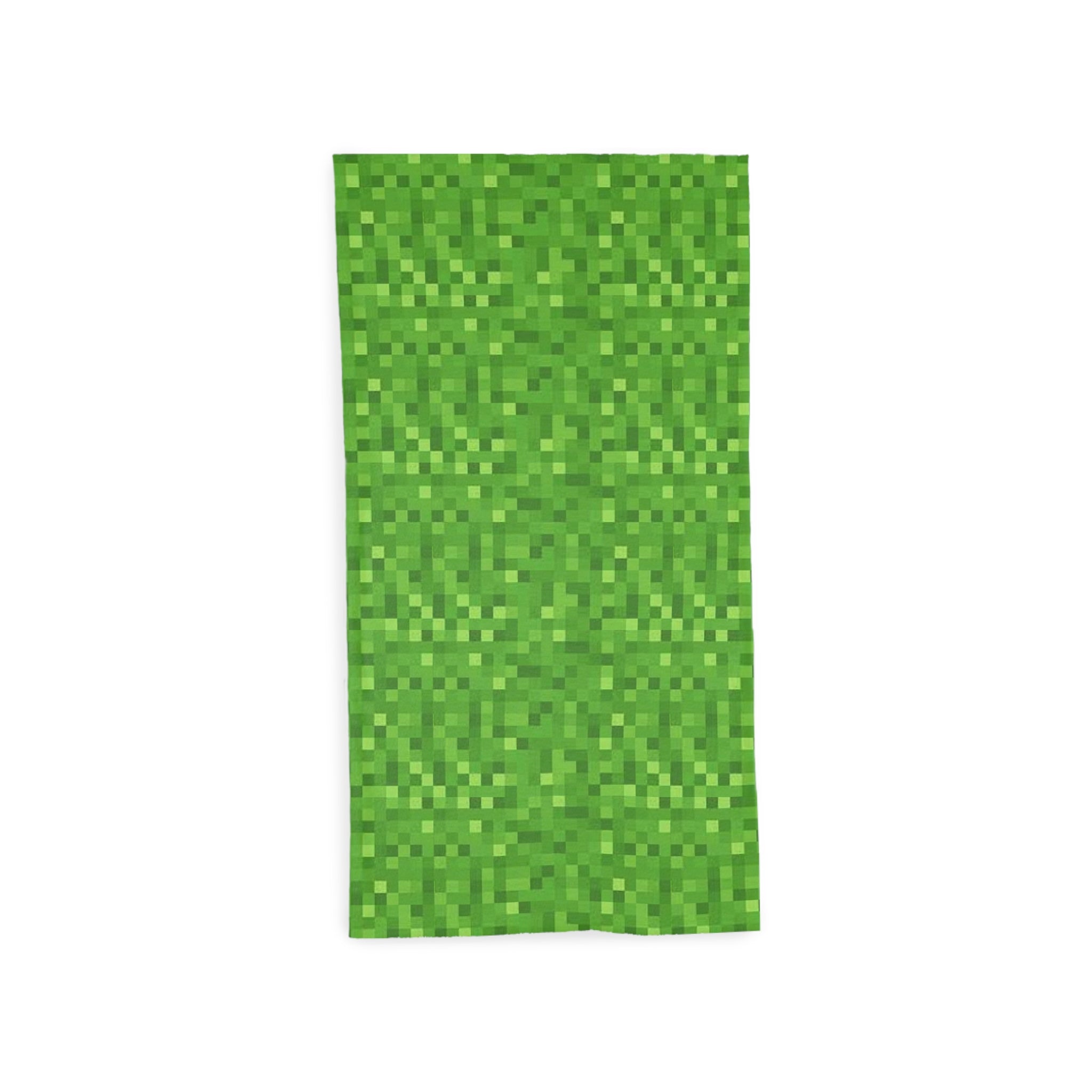 Minecraft Creeper inspired printed Tube Scarf. Perfect for Halloween