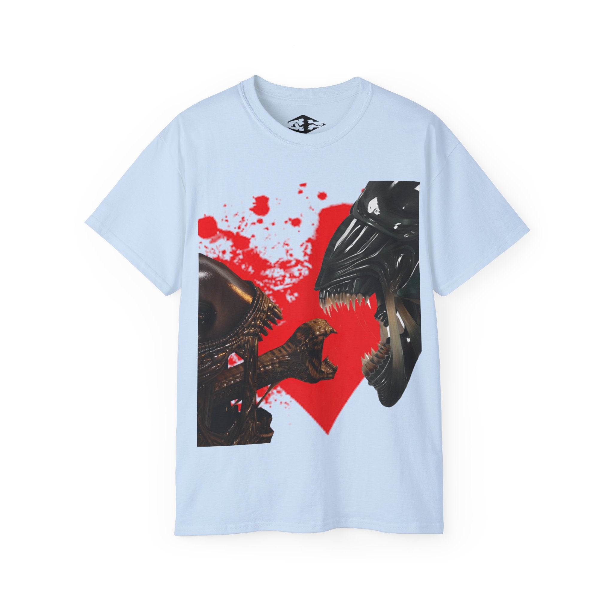 Aliens 'Love at first bite' Funny Unisex Ultra Cotton Tee