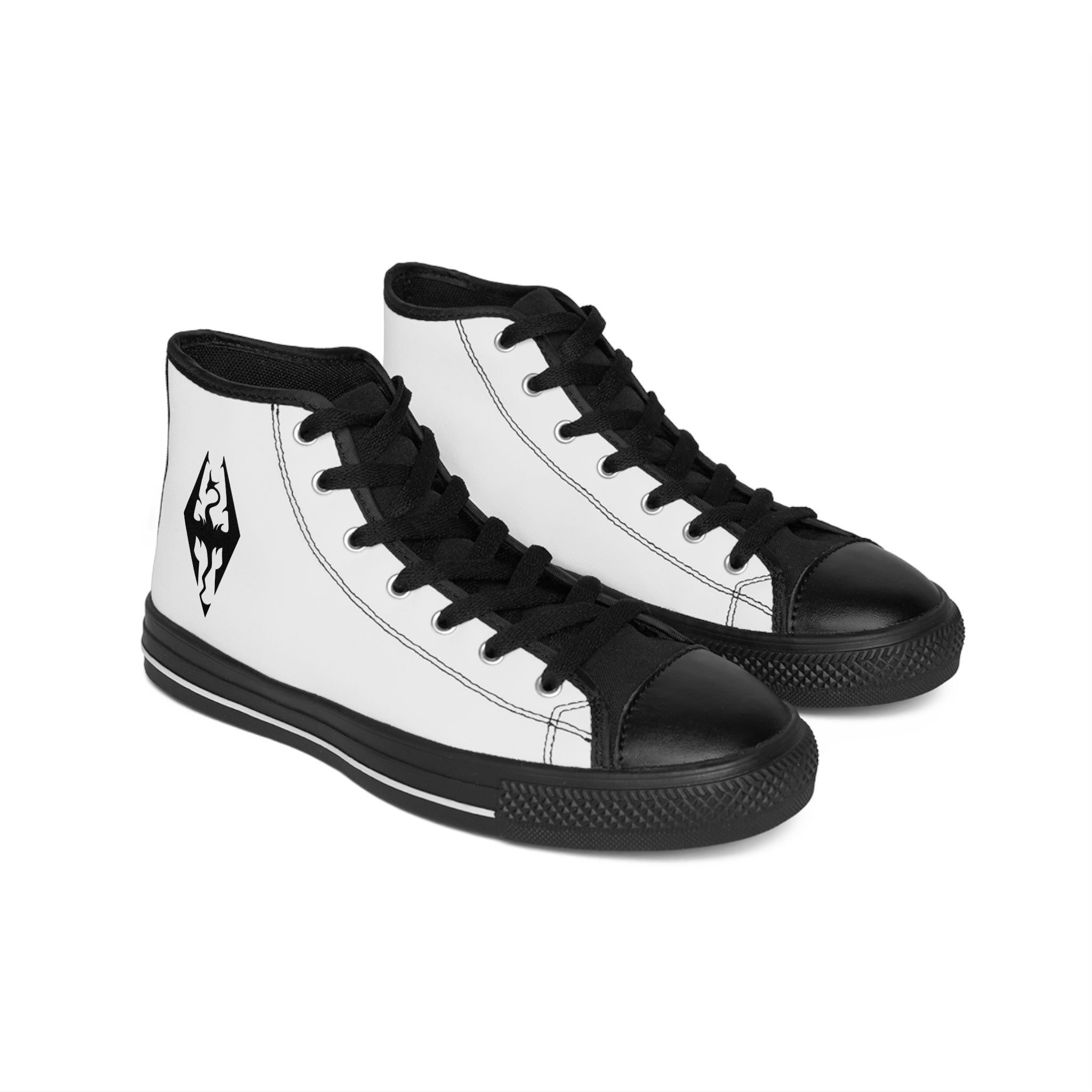 Dragonborn Women's Classic Sneakers (White)