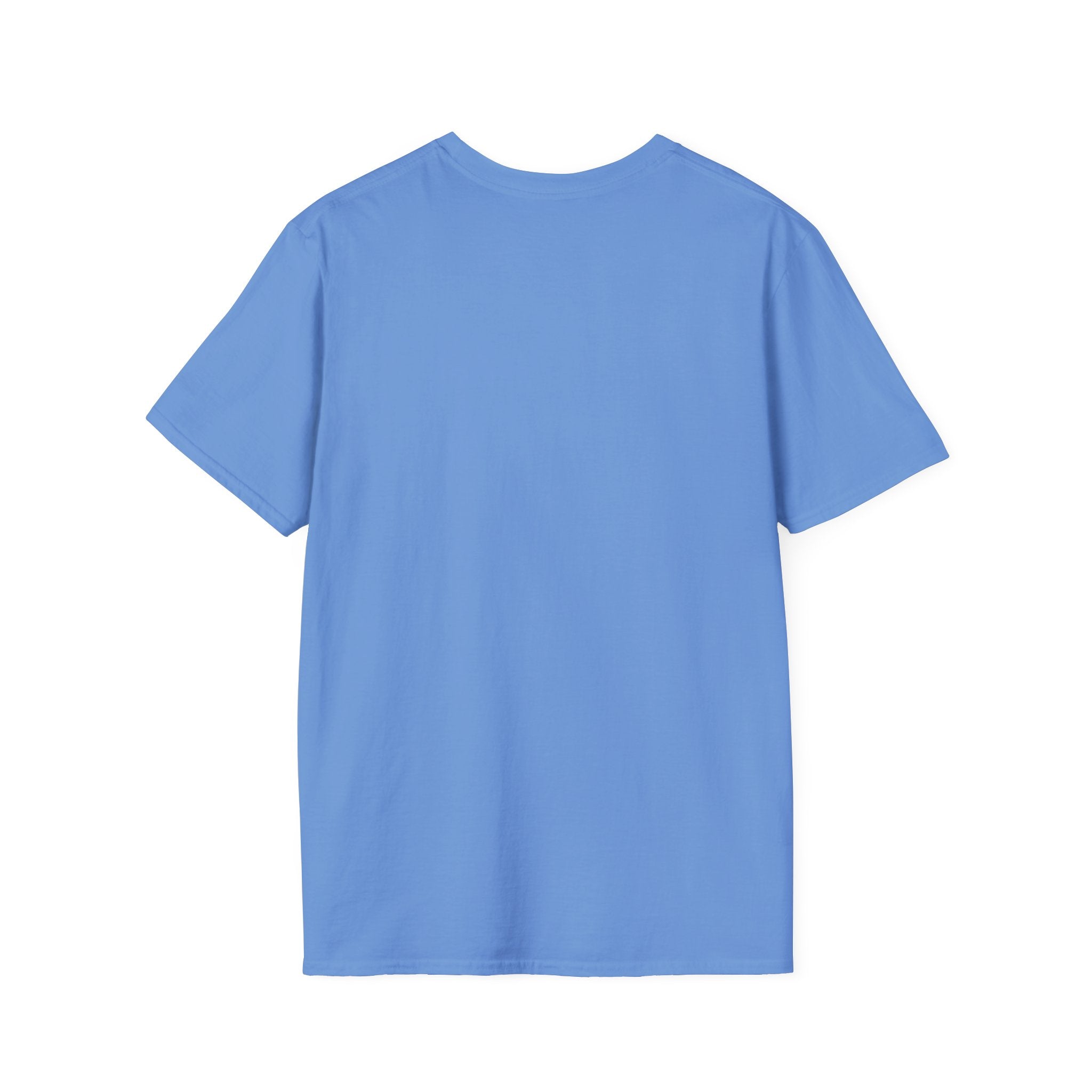 Travel Backgammon Board Unisex Softstyle T-Shirt (pieces not included)