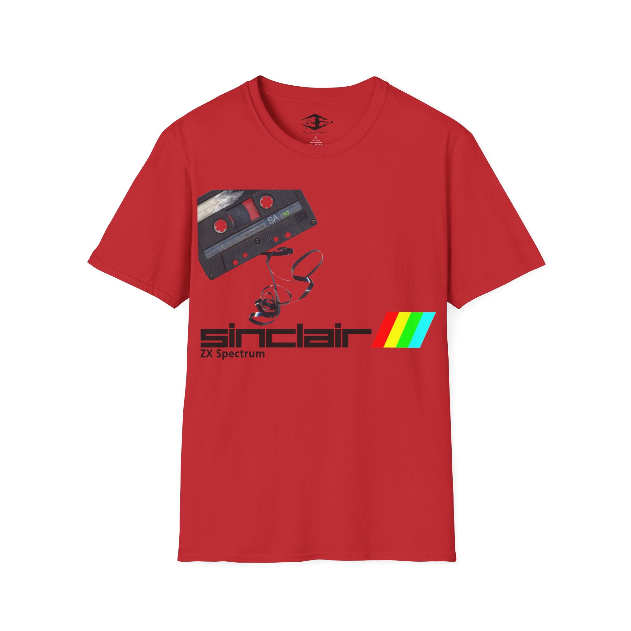 Retro Gamers ZX Spectrum Unisex Softstyle funny T-Shirt