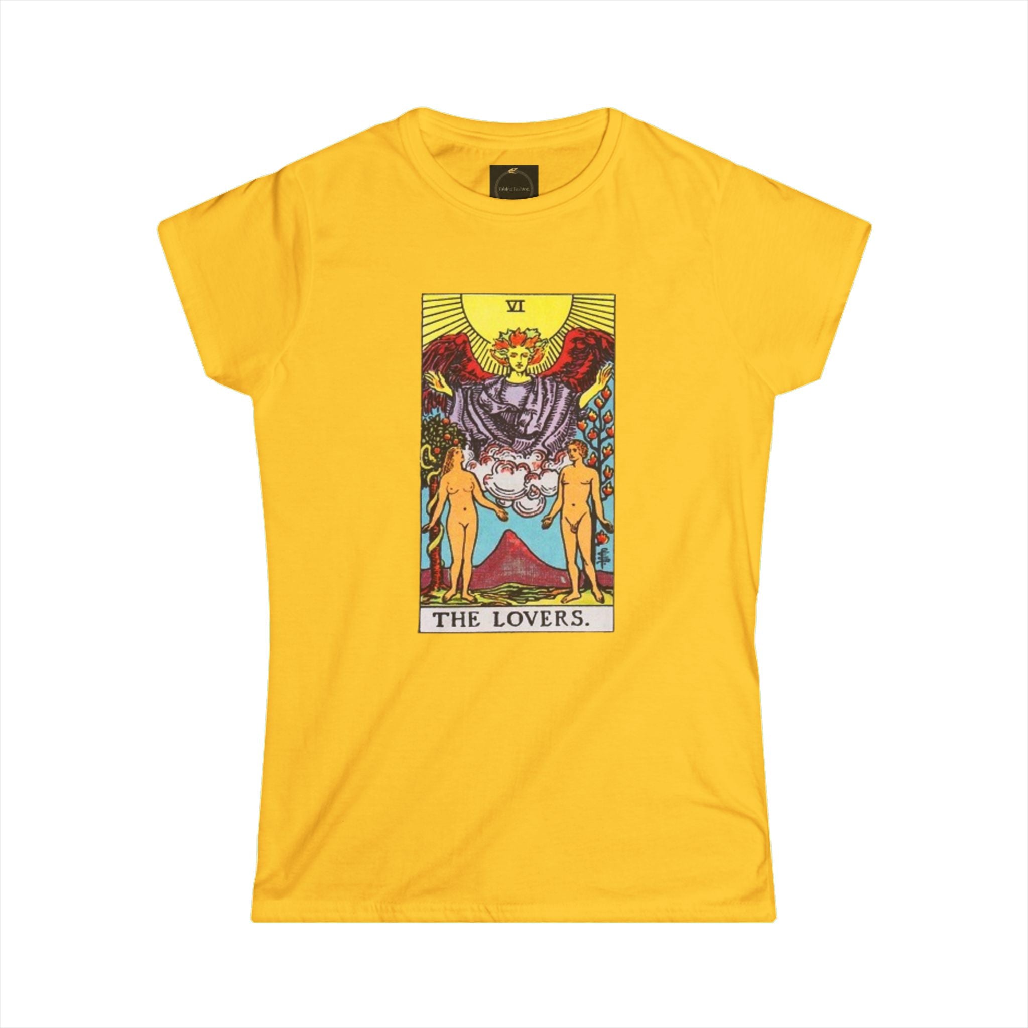Women's Tee - Tarot Card The Lovers - Spirituality Shirt