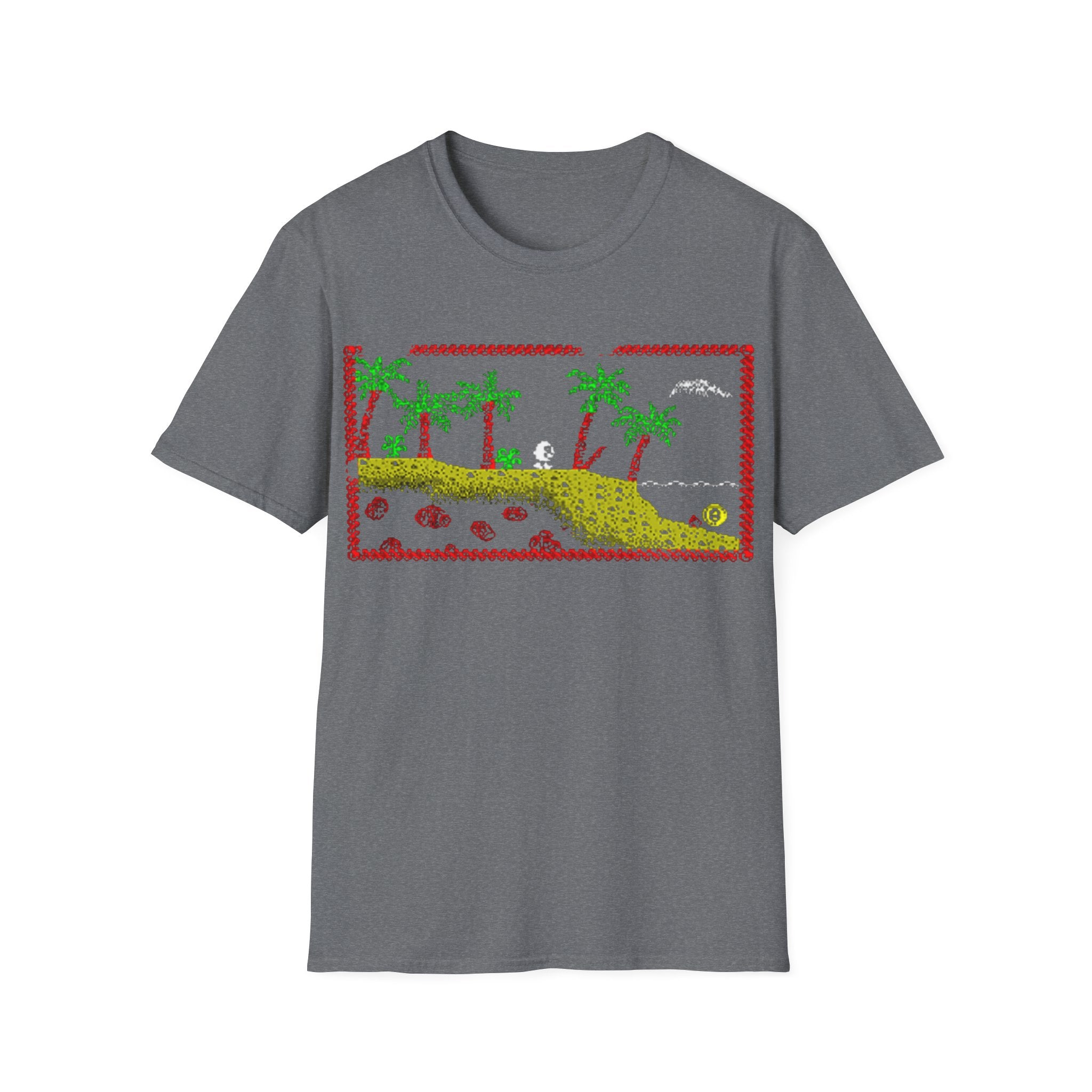 Dizzy Egg Retro Unisex Softstyle T-Shirt