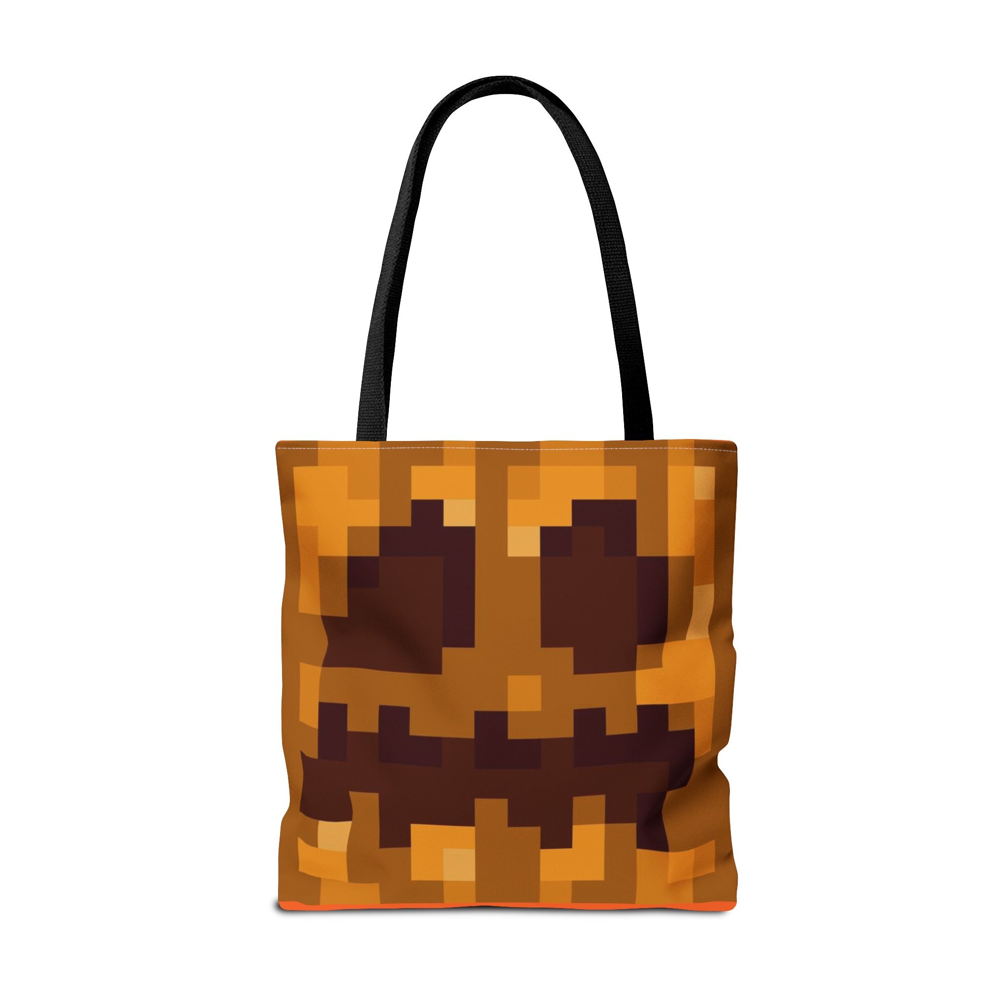 Minecraft Jack O Lantern inspired pumpkin Tote Bag (AOP) Perfect for  Halloween