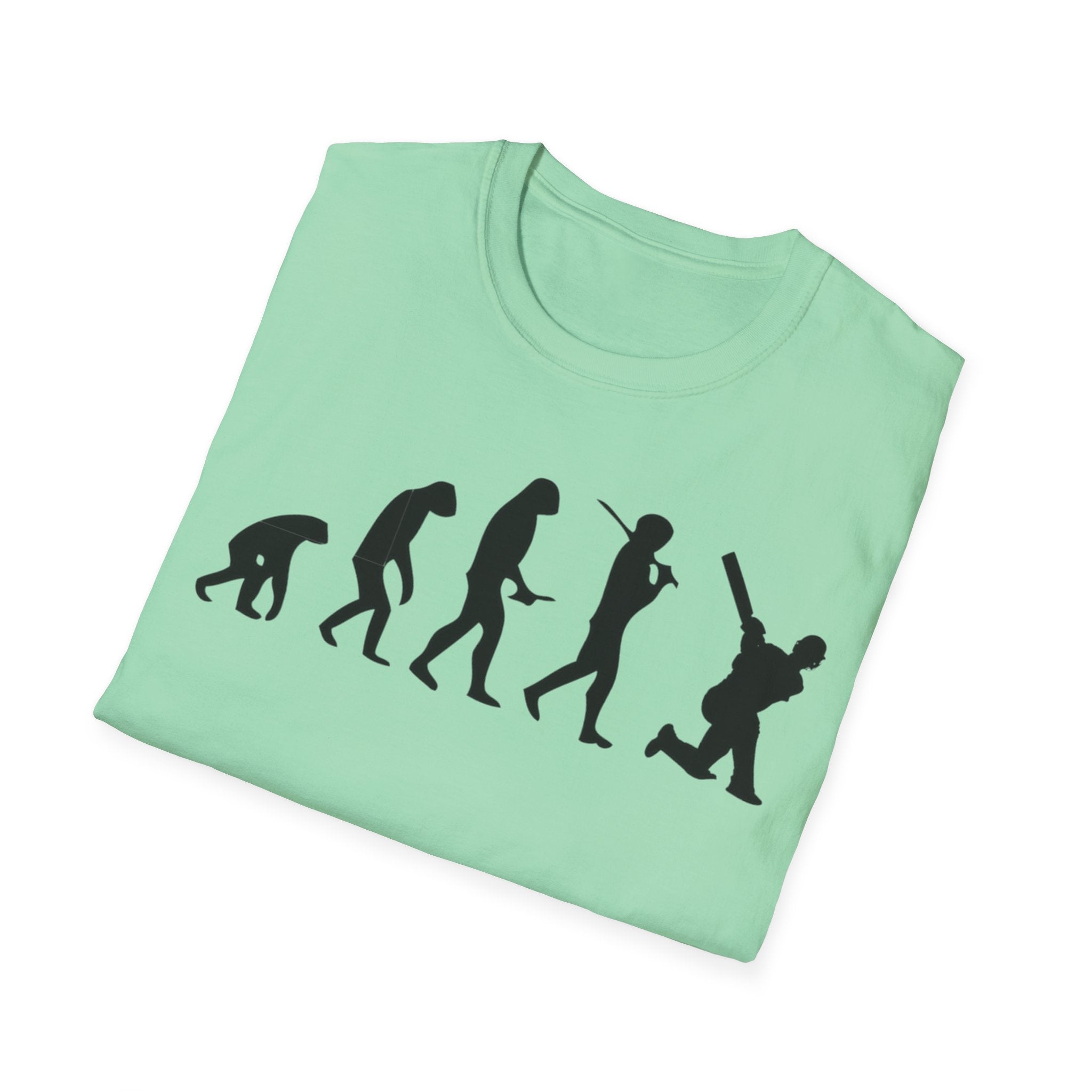 Cricket evolution Unisex Softstyle T-Shirt