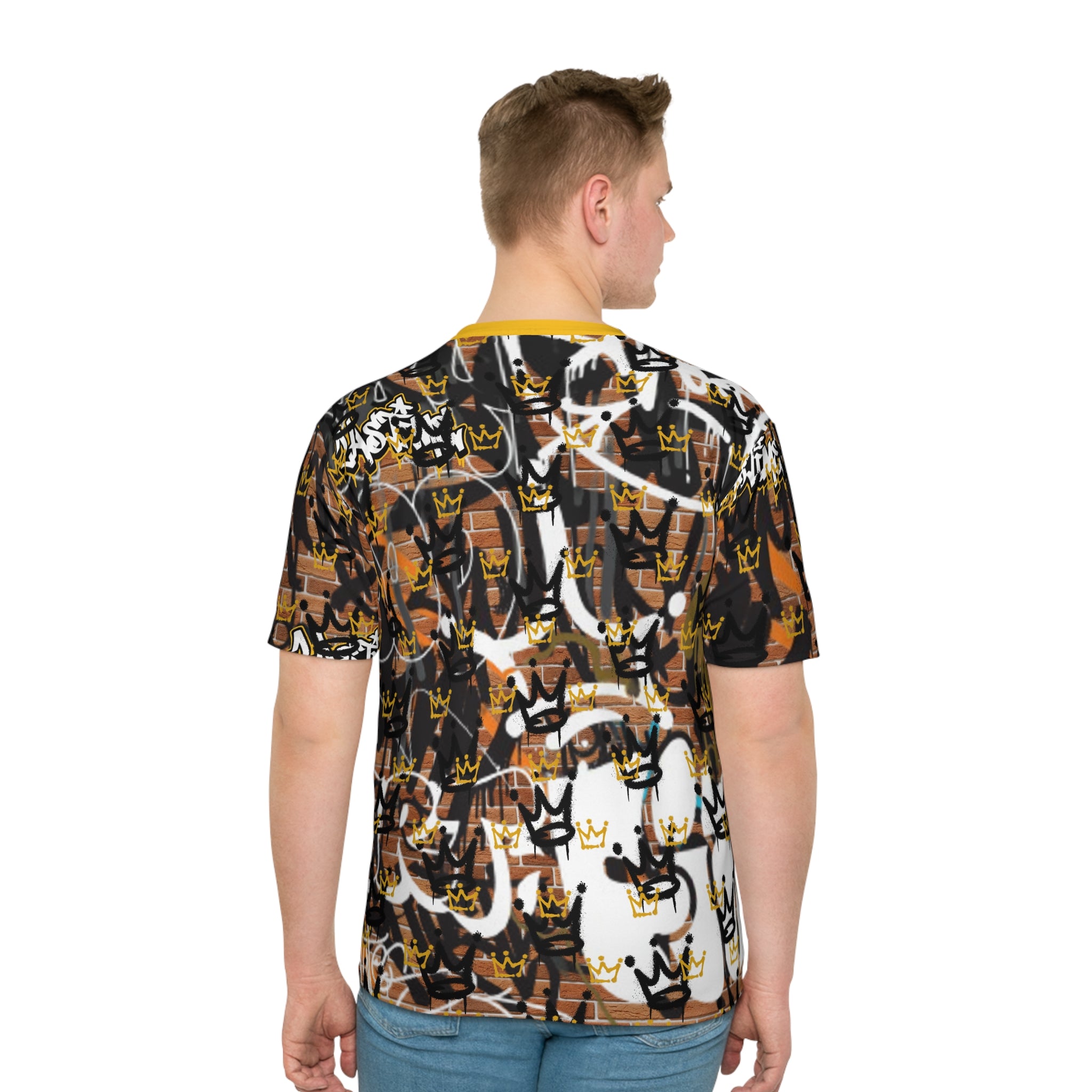 Fabled Fashion Graffiti pattern Loose T-shirt (AOP)
