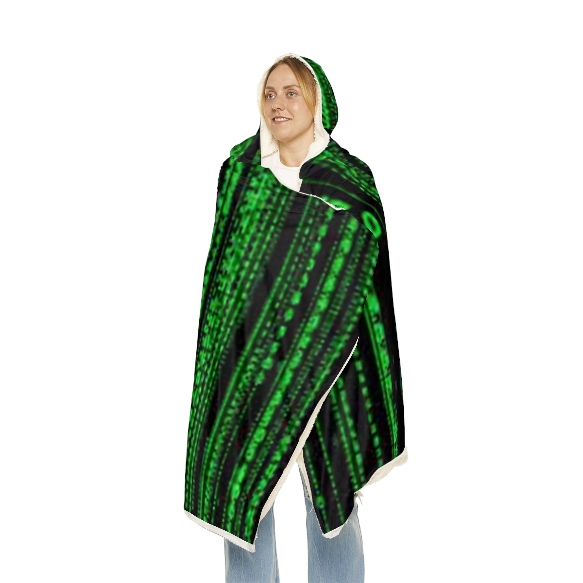 Matrix code Snuggle Blanket