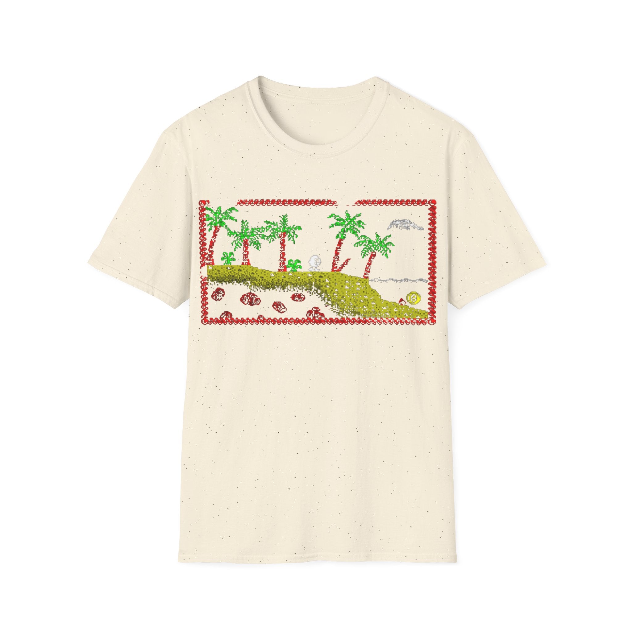 Dizzy Egg Retro Unisex Softstyle T-Shirt