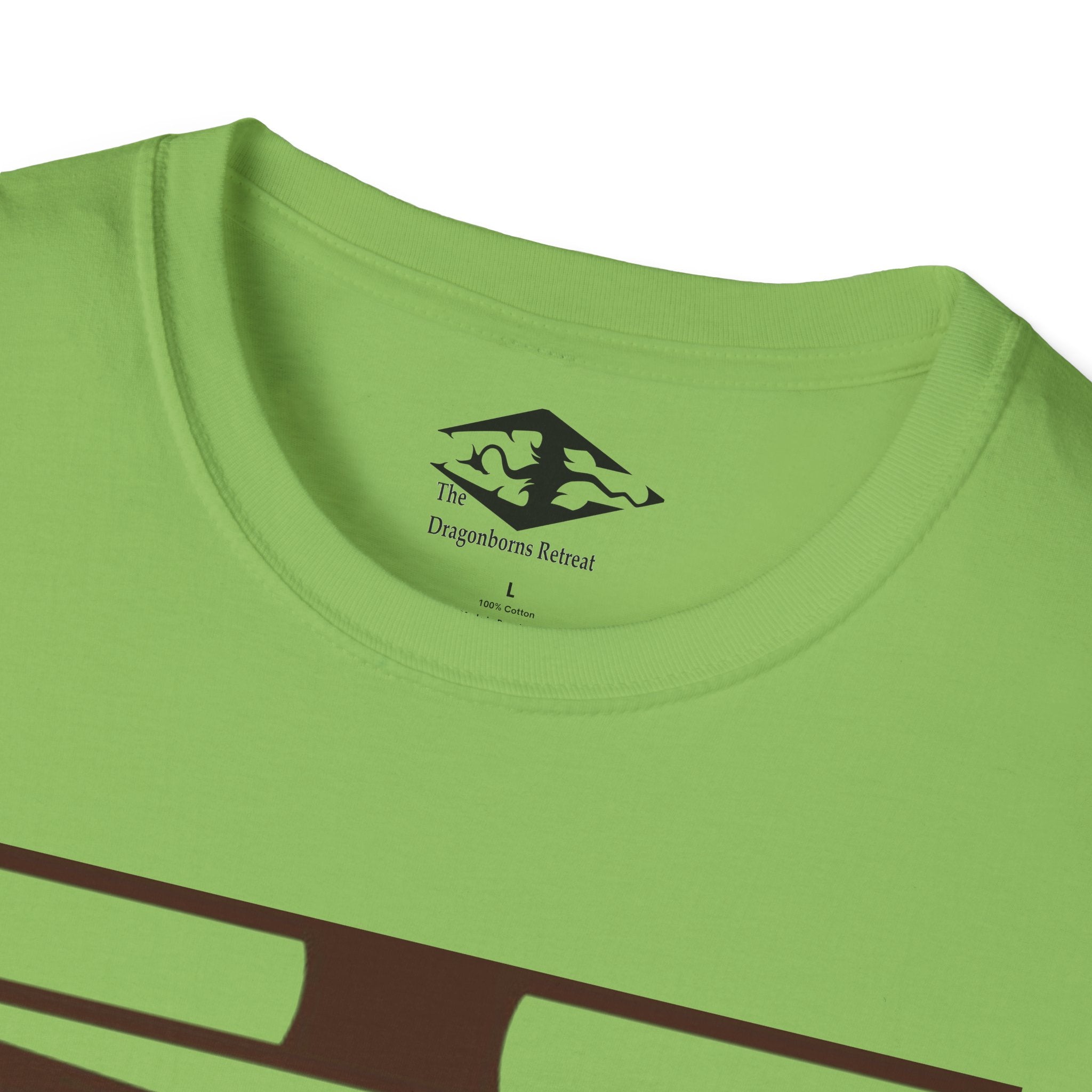 Travel Backgammon Board Unisex Softstyle T-Shirt (pieces not included)