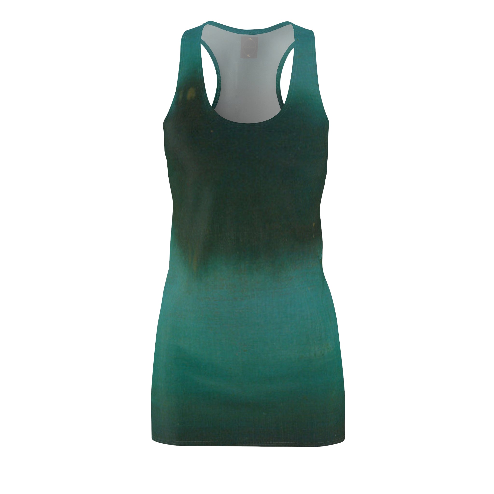Fabled Fashion Nocturne by James Whistler inspired Women's Cut & Sew Racerback Dress (AOP)
