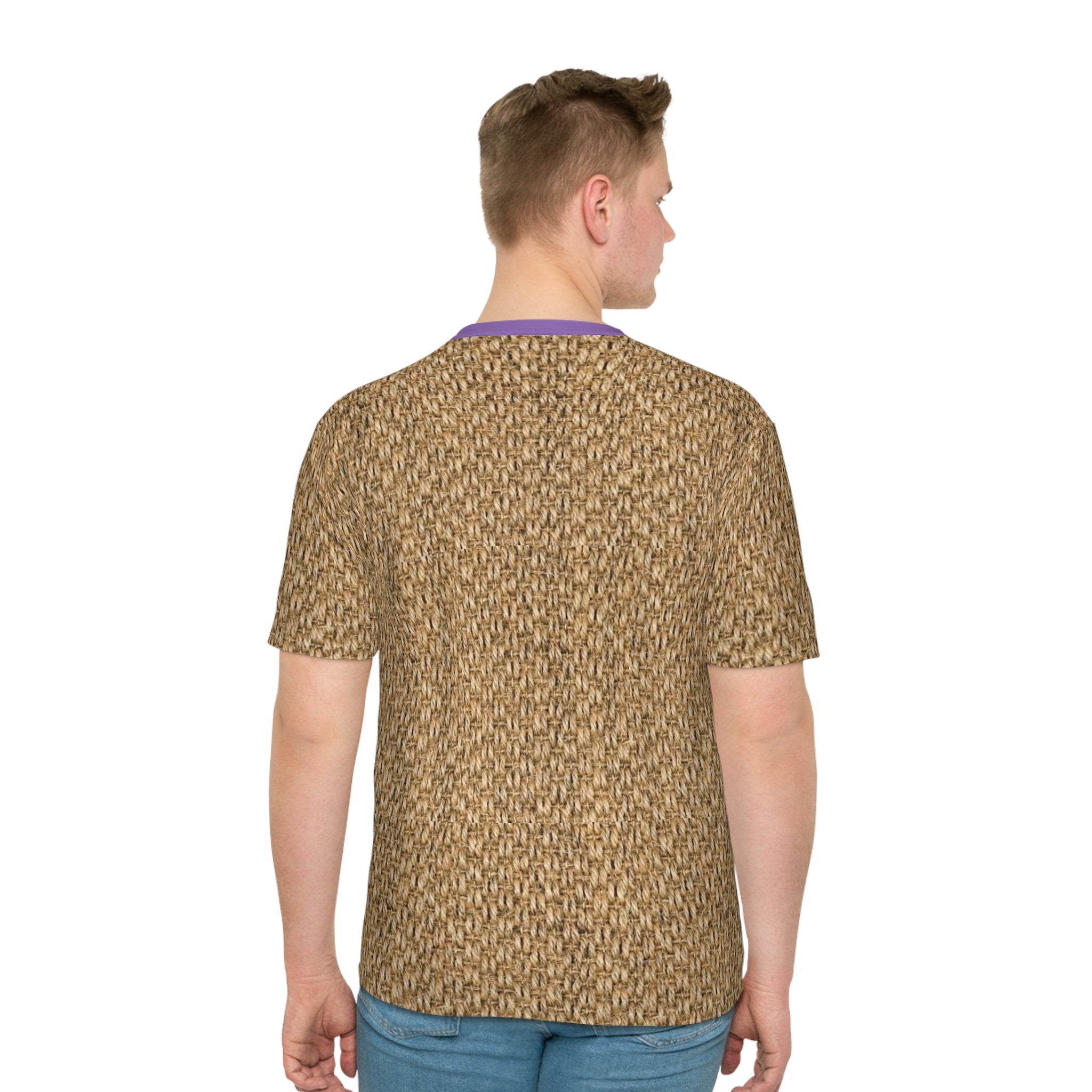 Fabled Fashion Basket weave pattern Loose T-shirt (AOP)