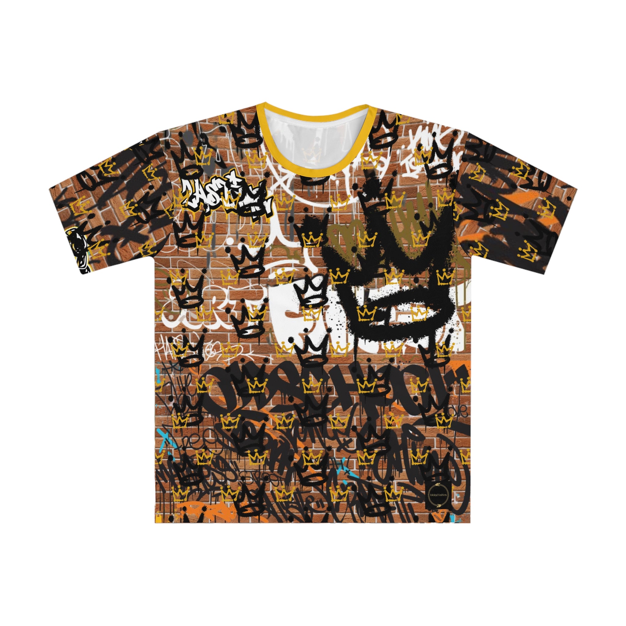 Fabled Fashion Graffiti pattern Loose T-shirt (AOP)