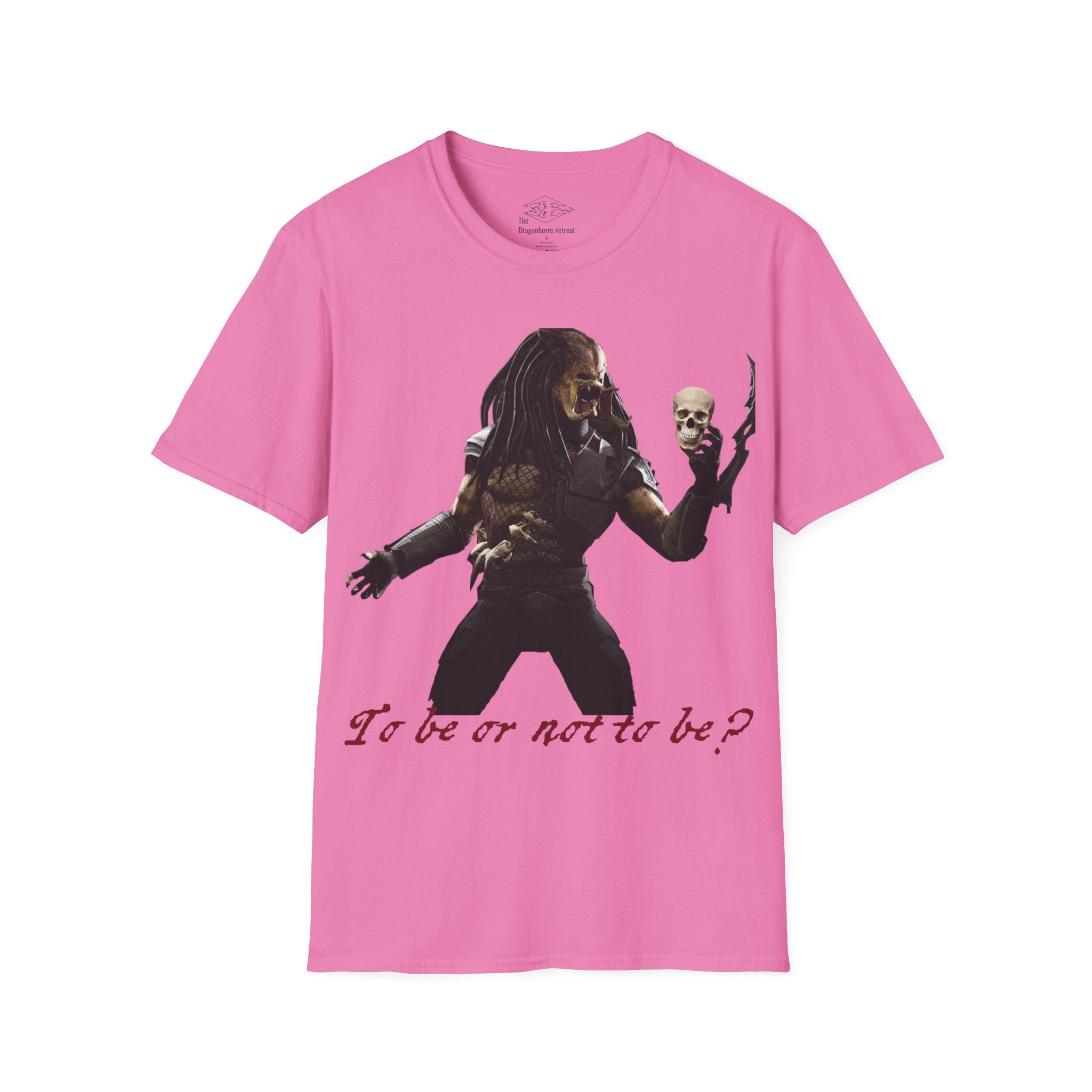 Predator Hamlet 'To be or not to be' Funny Unisex Softstyle T-Shirt