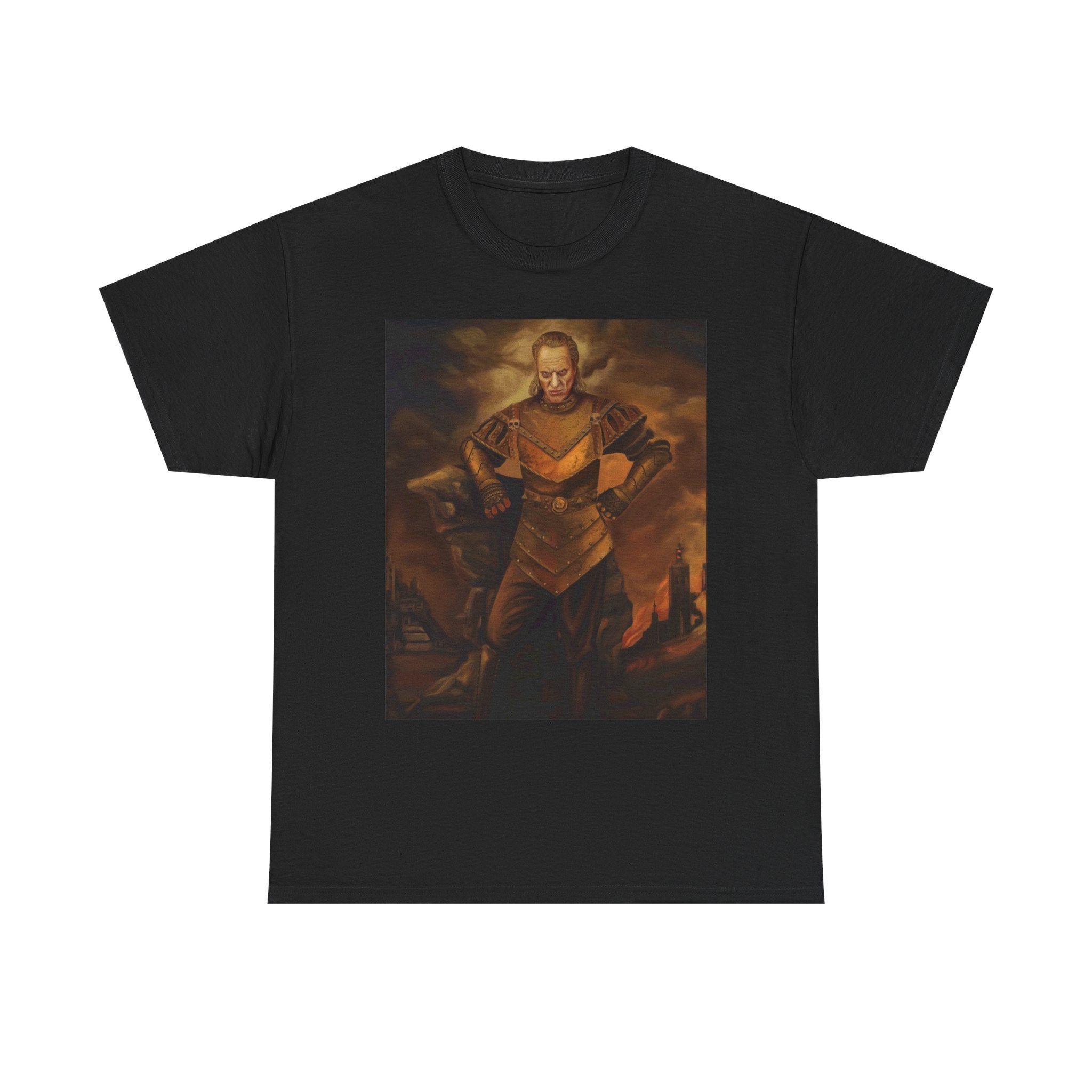 Vigo the Cruel Unisex Heavy Cotton Tee, Ghostbusters 2 Inspired Fan Art, Lord Vigo, Sorrow of Moldavia, Halloween Shirt, Horror Movie Gift,
