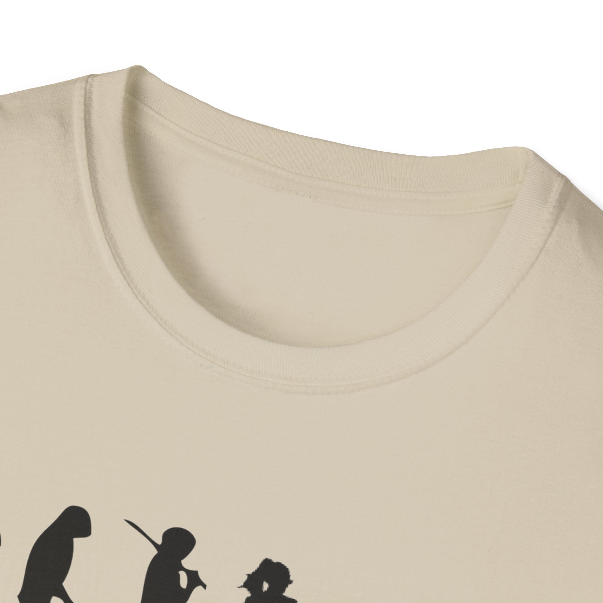 Dog walker evolution Unisex Softstyle T-Shirt