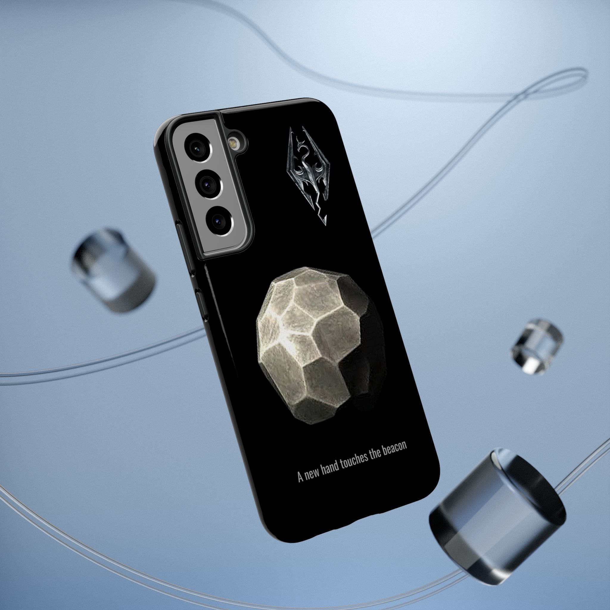 Dragonborn Meridias beacon, A new hand touches the beacon Impact-Resistant Cases