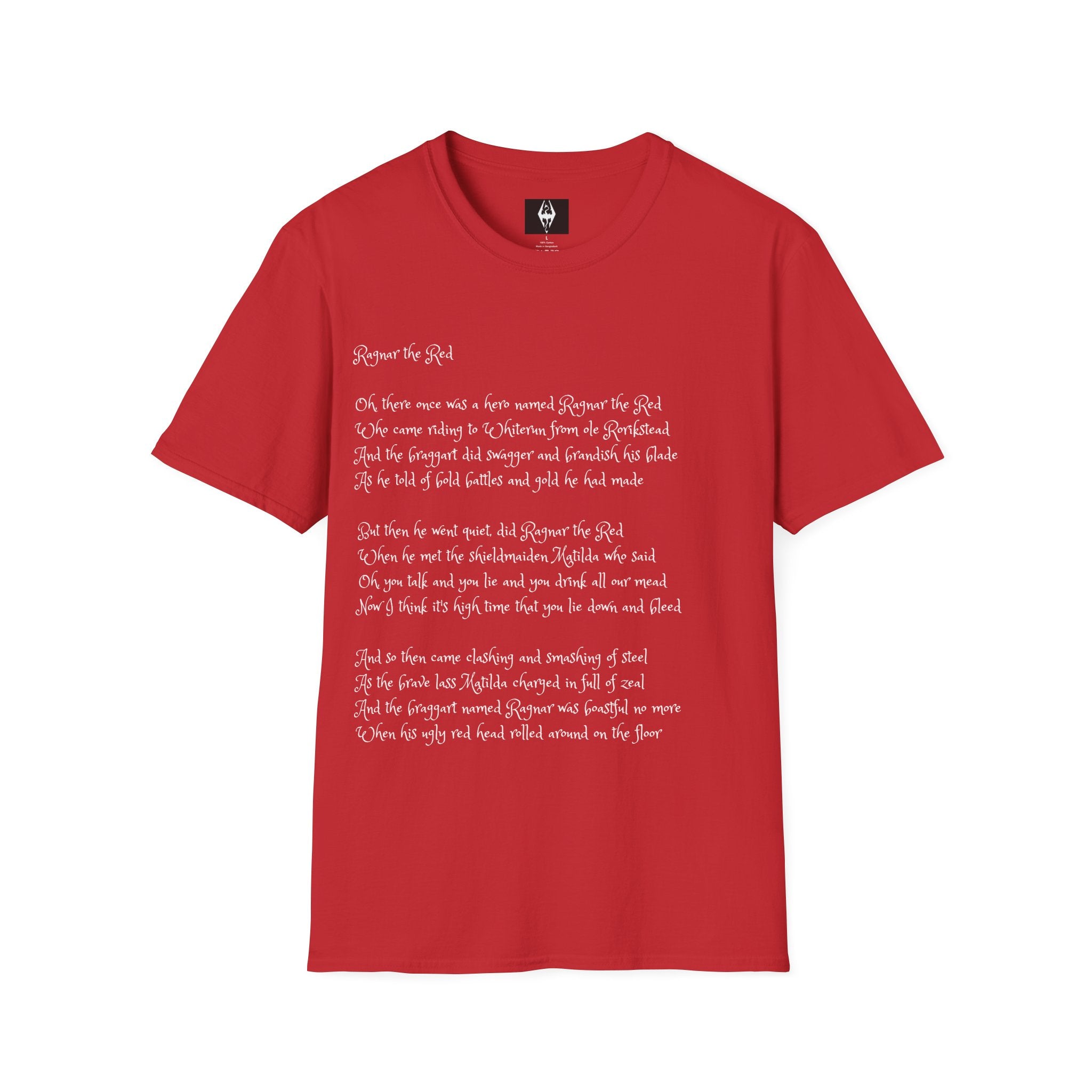 Dragonborn Ragnar the Red Unisex Softstyle T-Shirt