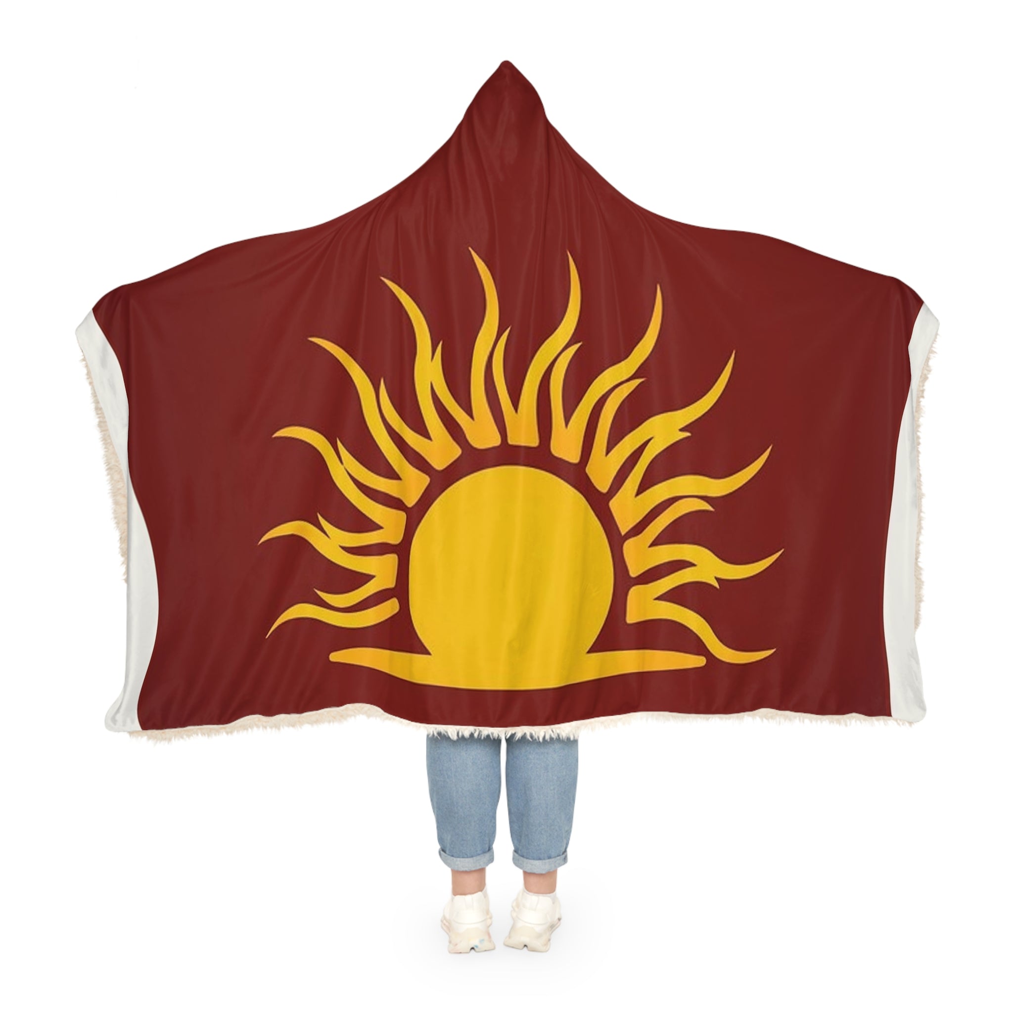 Dragonborn inspired 'Mythic Dawn' Robe Snuggle Blanket