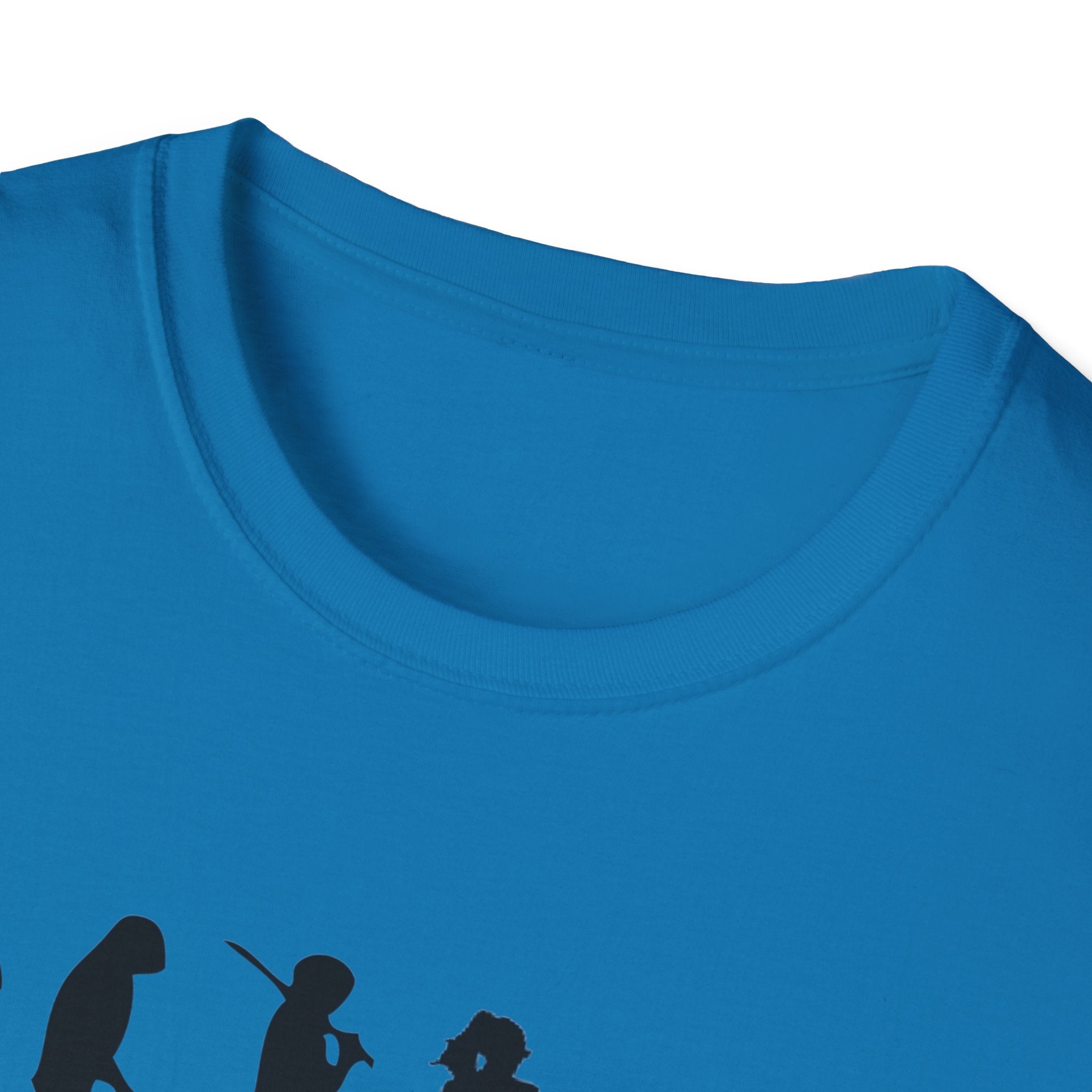 Dog walker evolution Unisex Softstyle T-Shirt