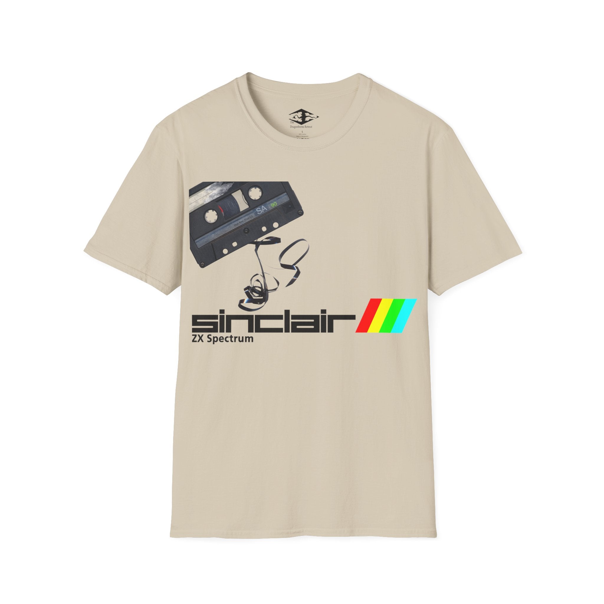 Retro Gamers ZX Spectrum Unisex Softstyle funny T-Shirt