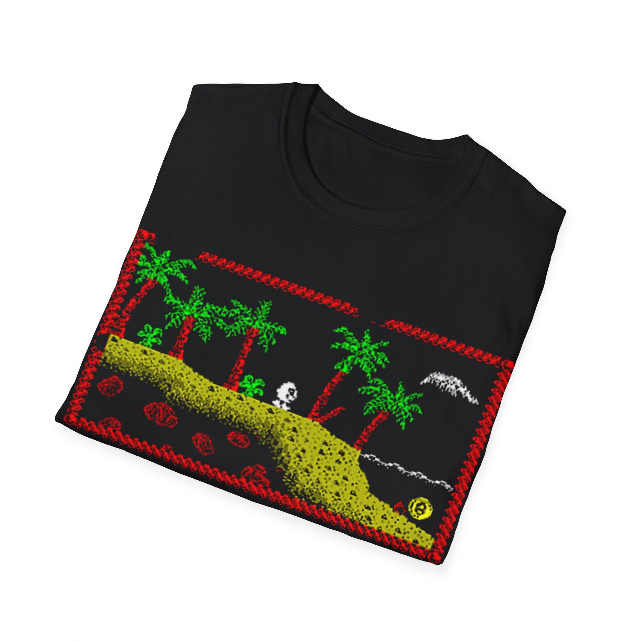 Dizzy Egg Retro Unisex Softstyle T-Shirt