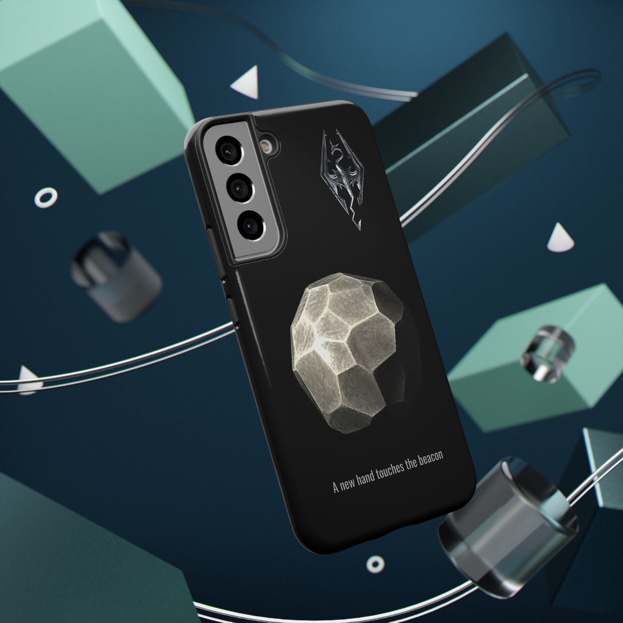 Dragonborn Meridias beacon, A new hand touches the beacon Impact-Resistant Cases