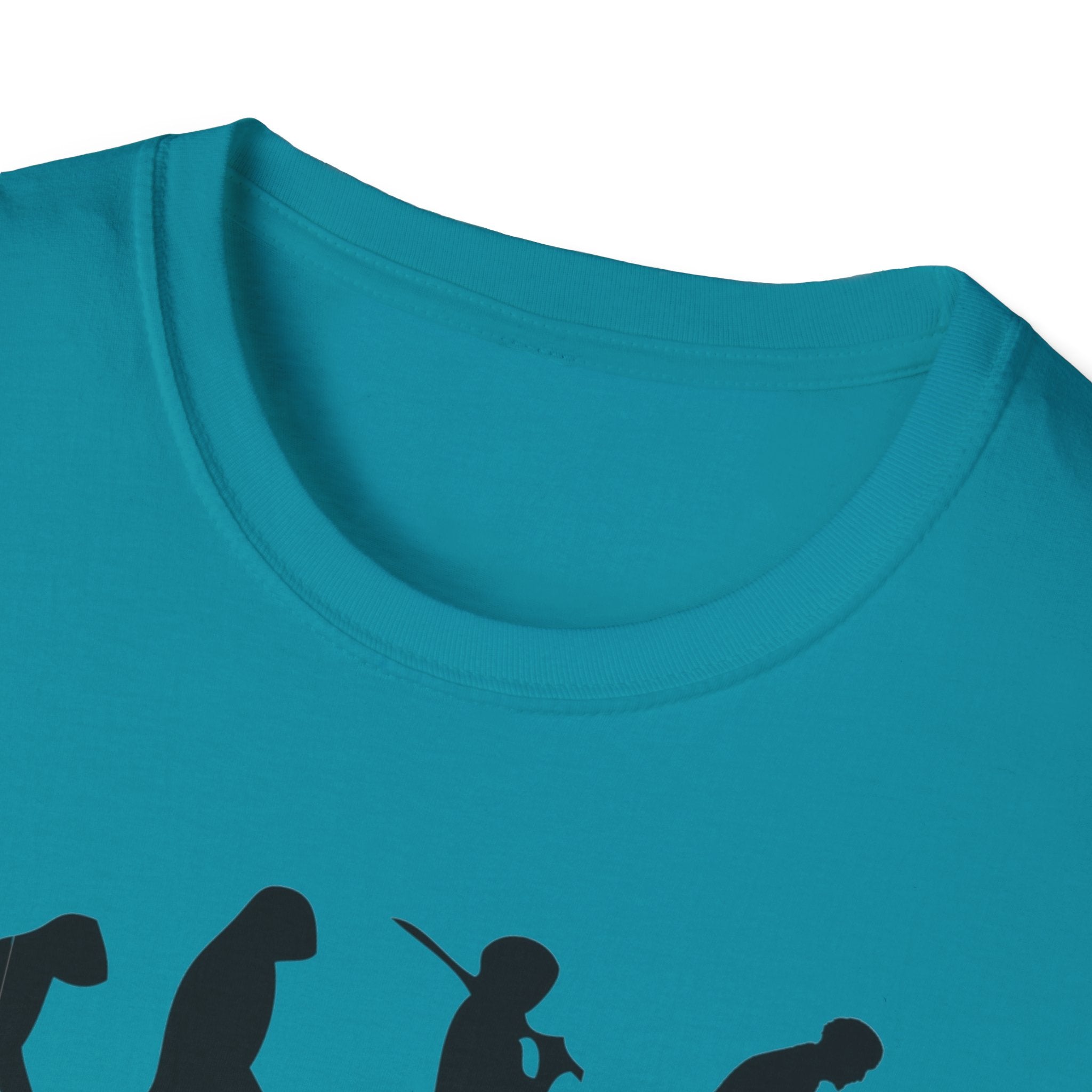 Cat Lover evolution Unisex Softstyle T-Shirt