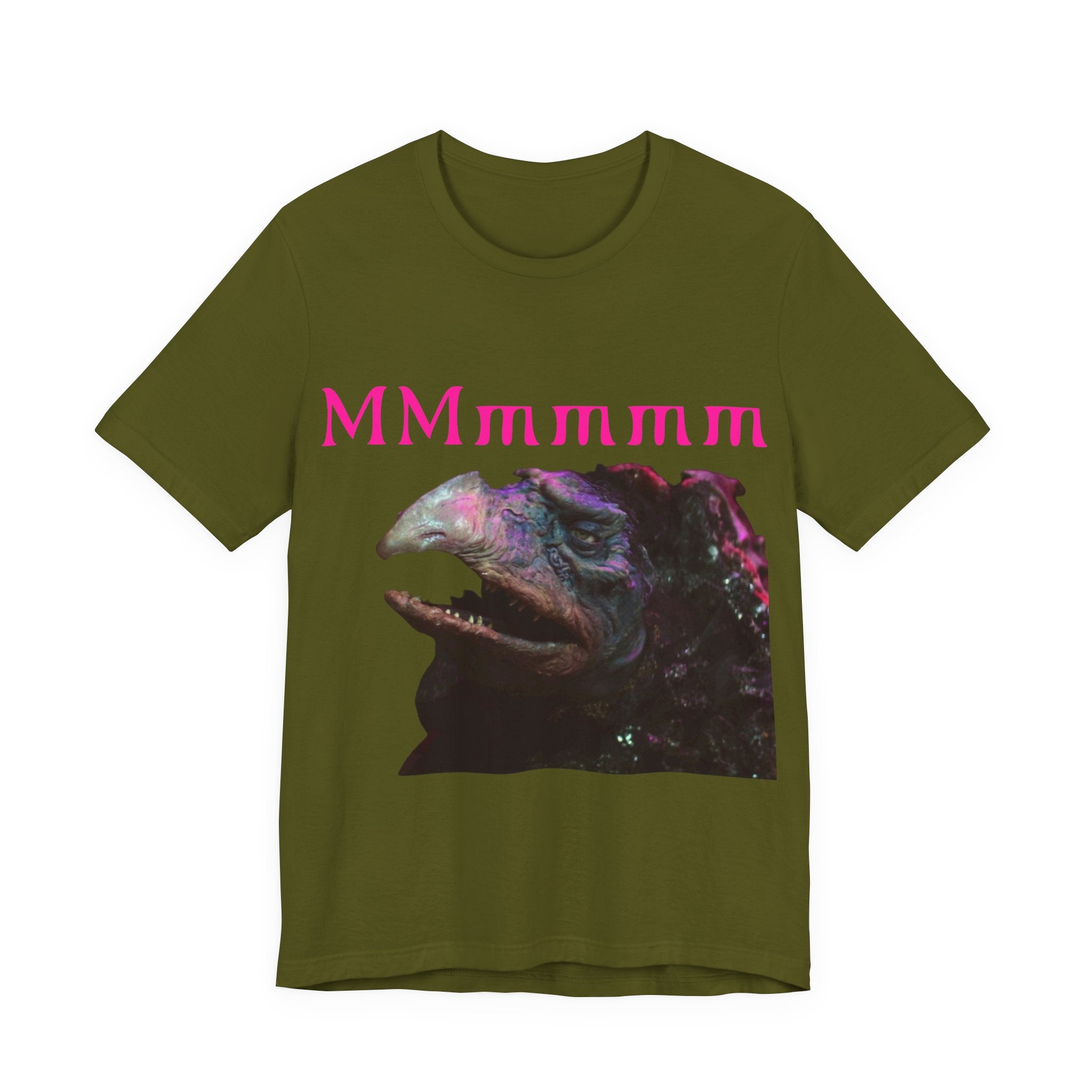 Dark Crystal inspired Skeksis 'MMmmmmm' funny Unisex Jersey Short Sleeve Tee