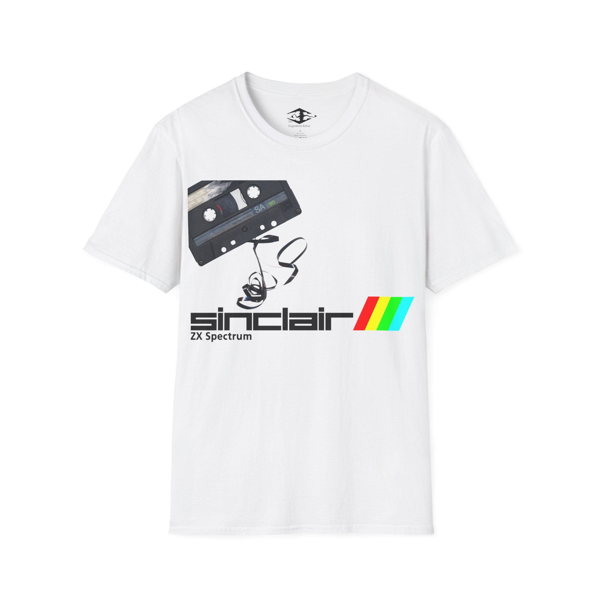 Retro Gamers ZX Spectrum Unisex Softstyle funny T-Shirt