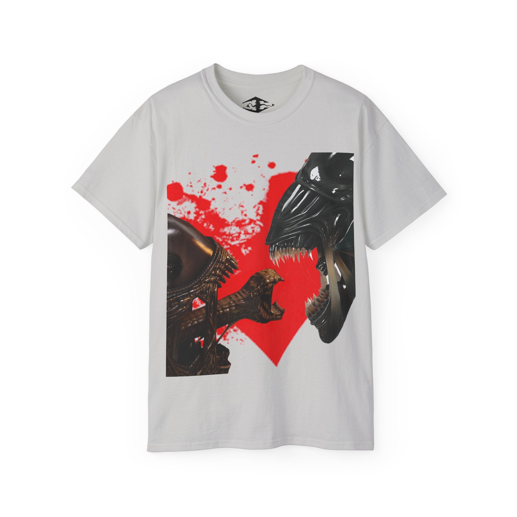 Aliens 'Love at first bite' Funny Unisex Ultra Cotton Tee