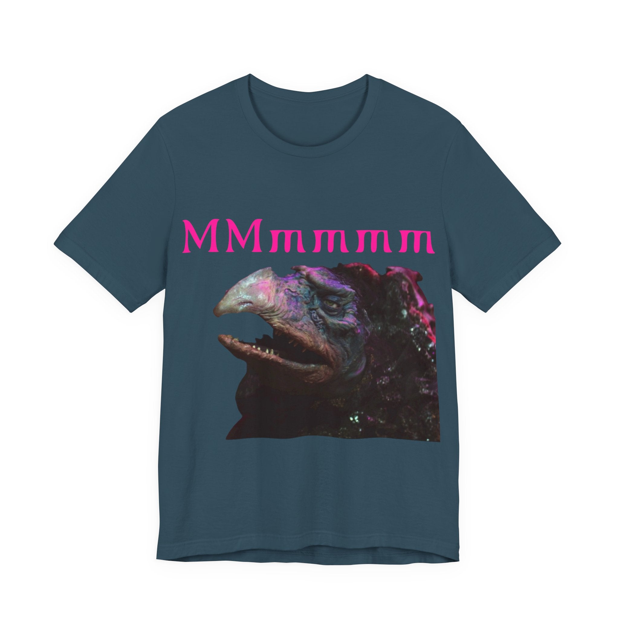 Dark Crystal inspired Skeksis 'MMmmmmm' funny Unisex Jersey Short Sleeve Tee