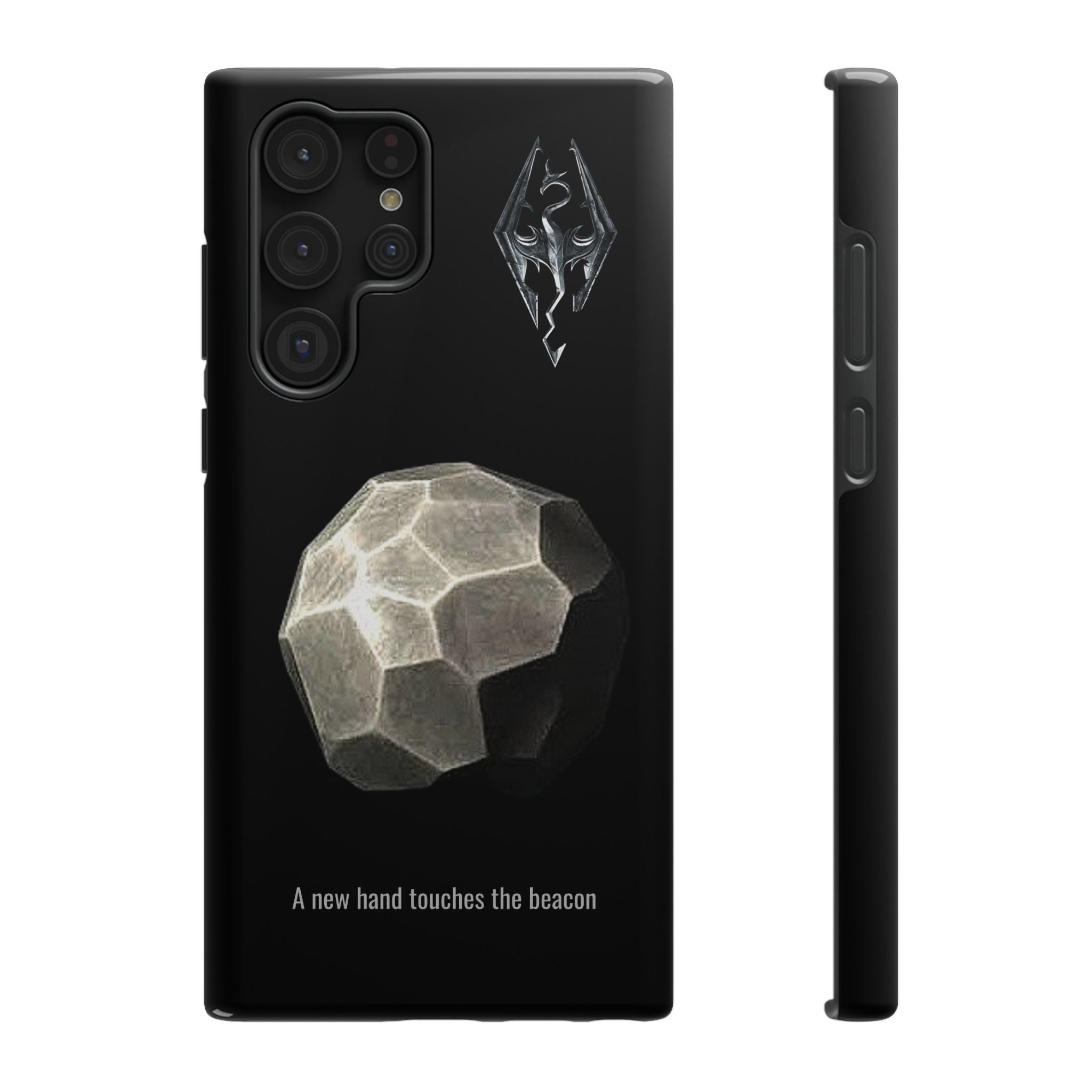 Dragonborn Meridias beacon, A new hand touches the beacon Impact-Resistant Cases