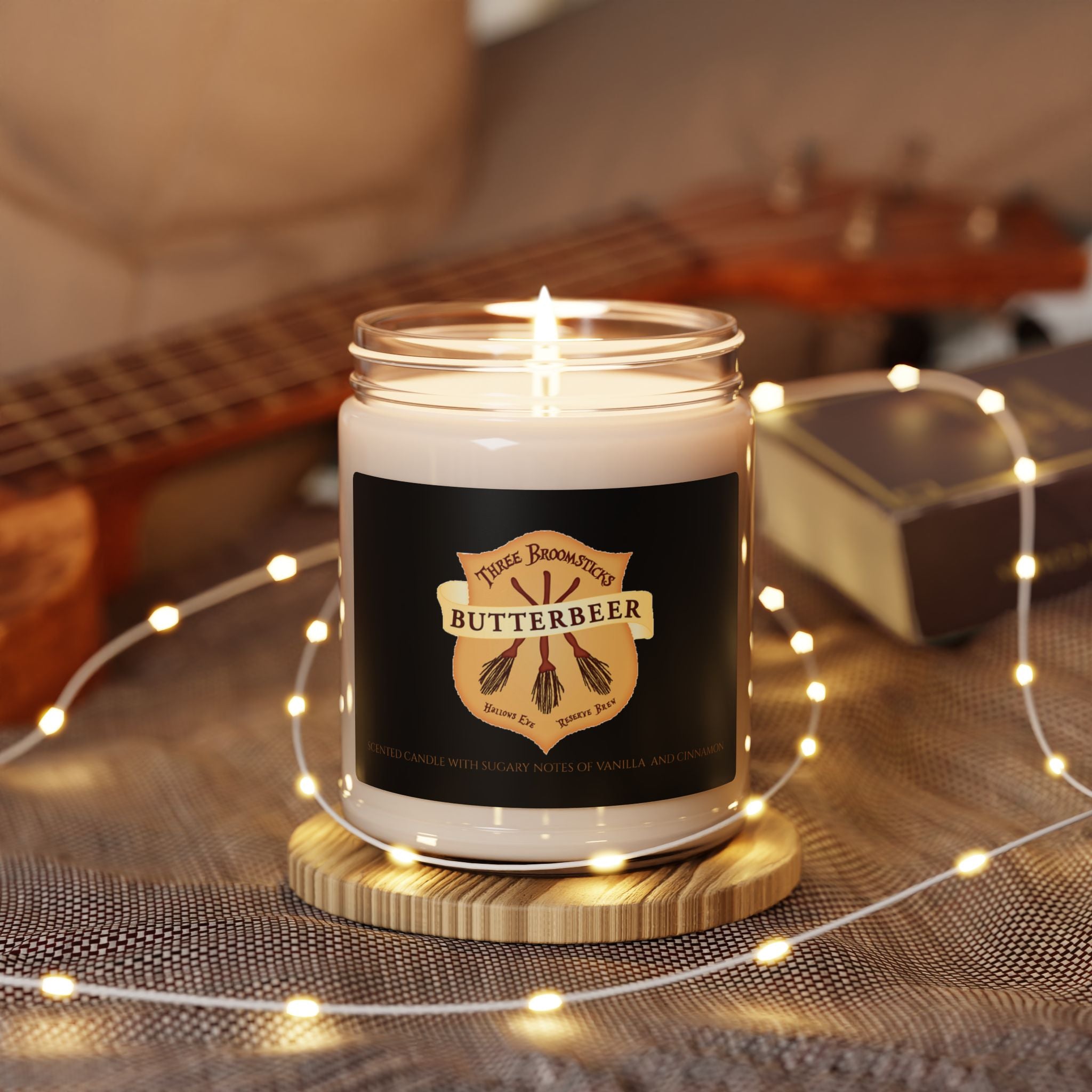 Harry Potter inspired Butterbeer Scented Candle, 9oz