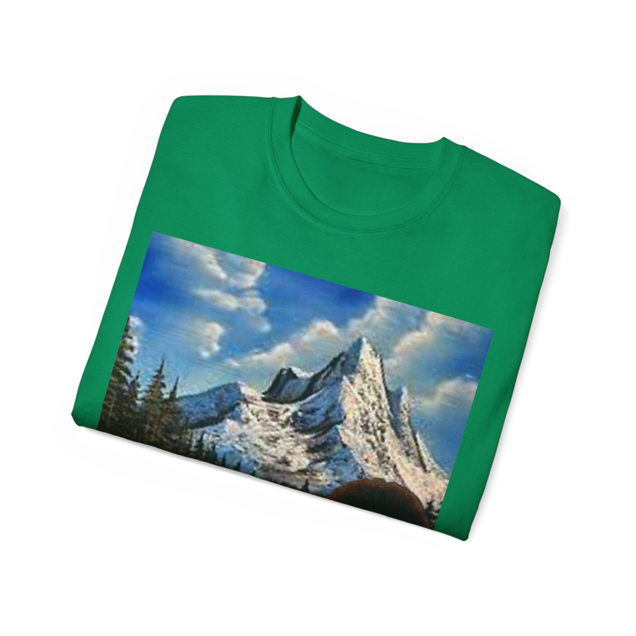 Bob Ross inspired 'little squirrel' Unisex Ultra Cotton Tee