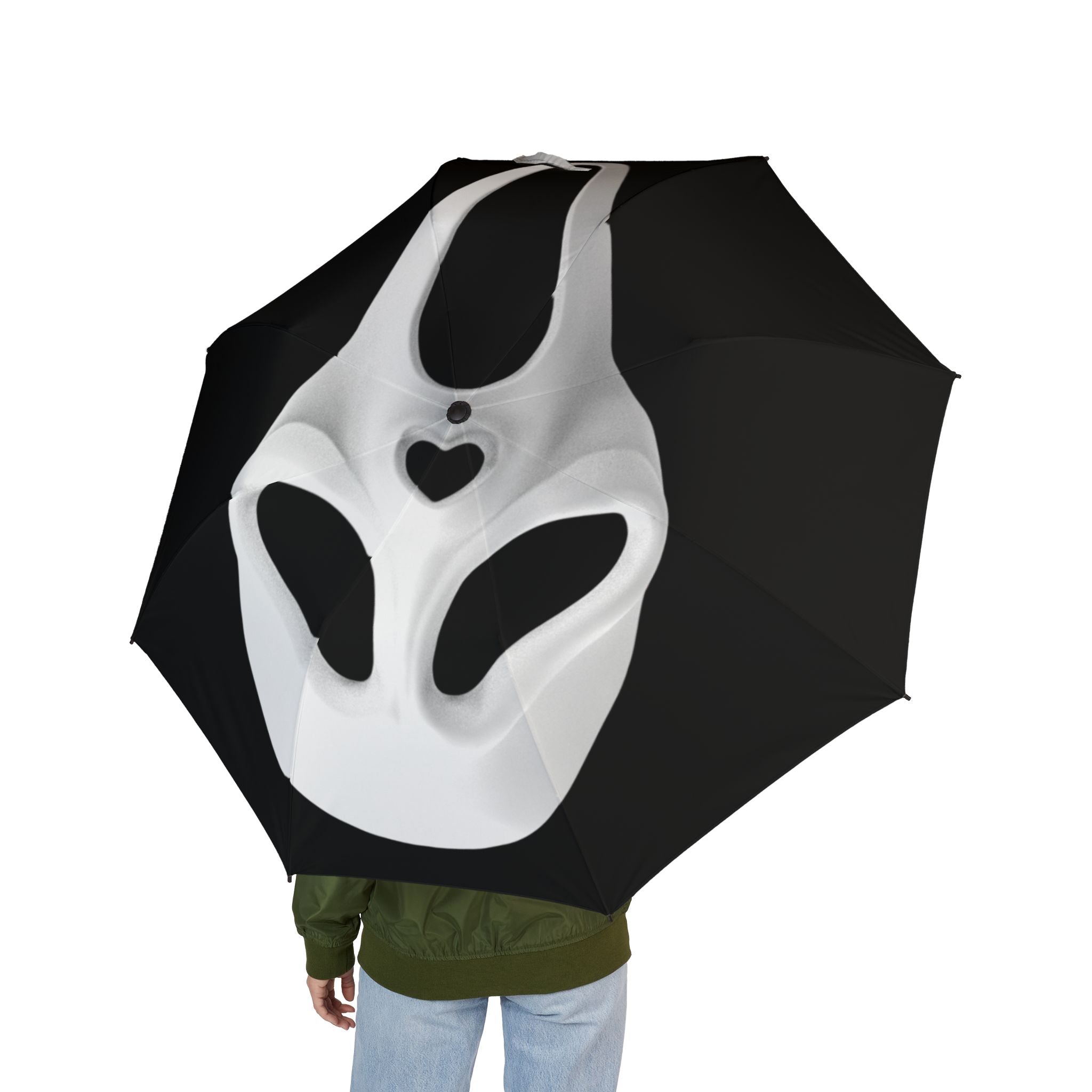 Umbrella Halloween Ghostface Scream Design