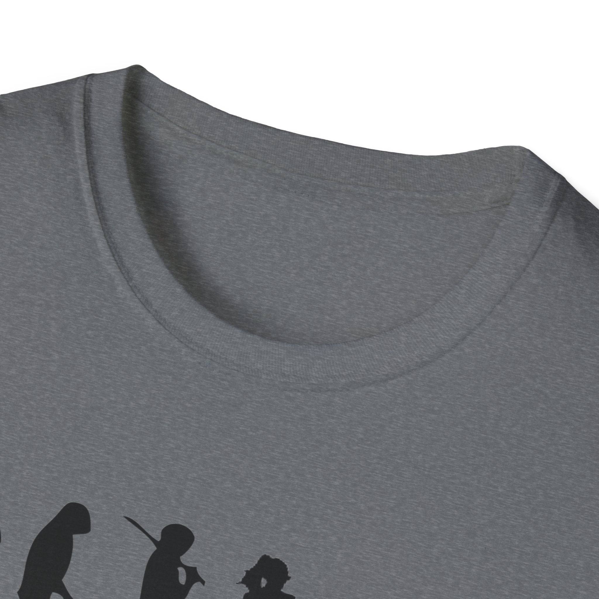 Dog walker evolution Unisex Softstyle T-Shirt