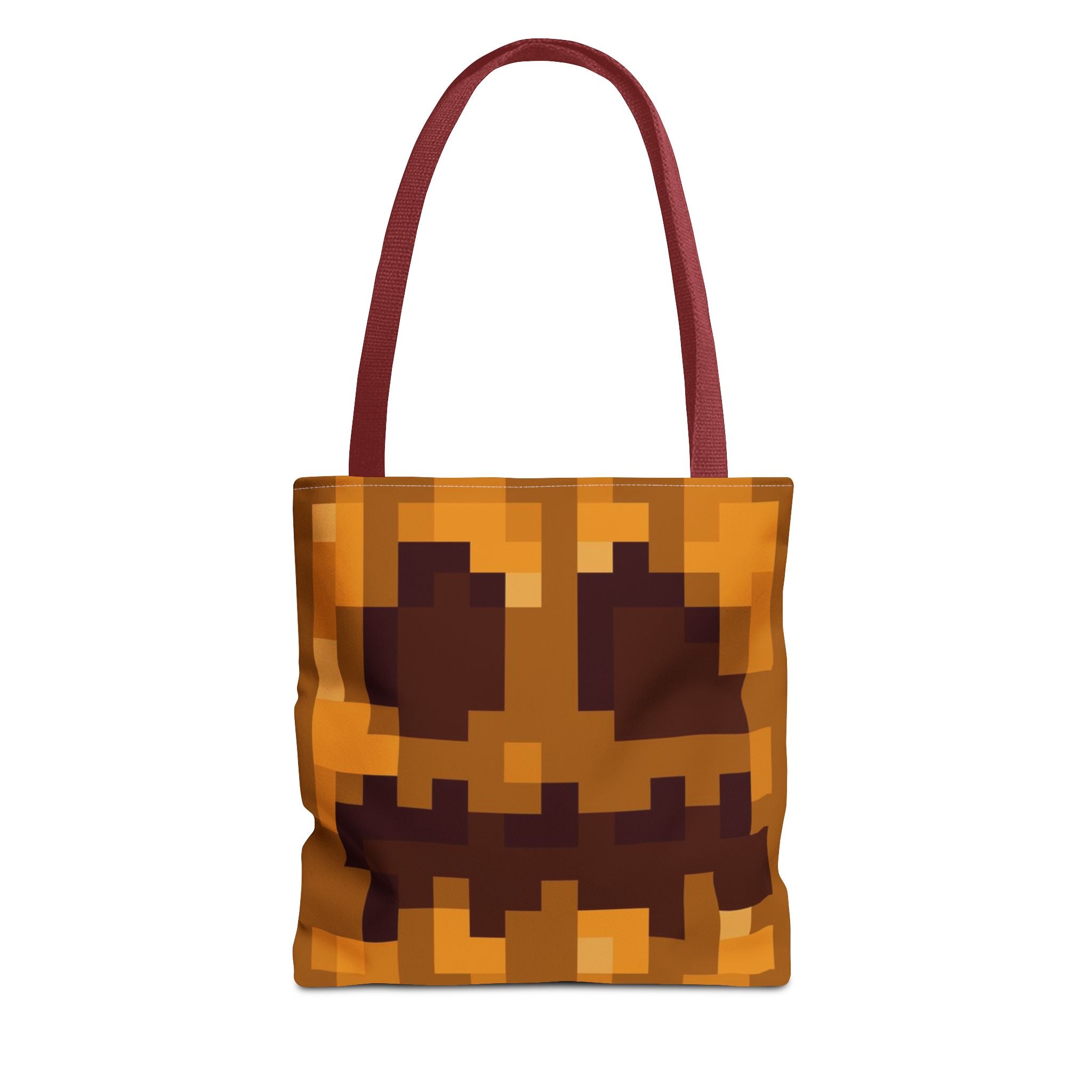 Minecraft Jack O Lantern inspired pumpkin Tote Bag (AOP) Perfect for  Halloween