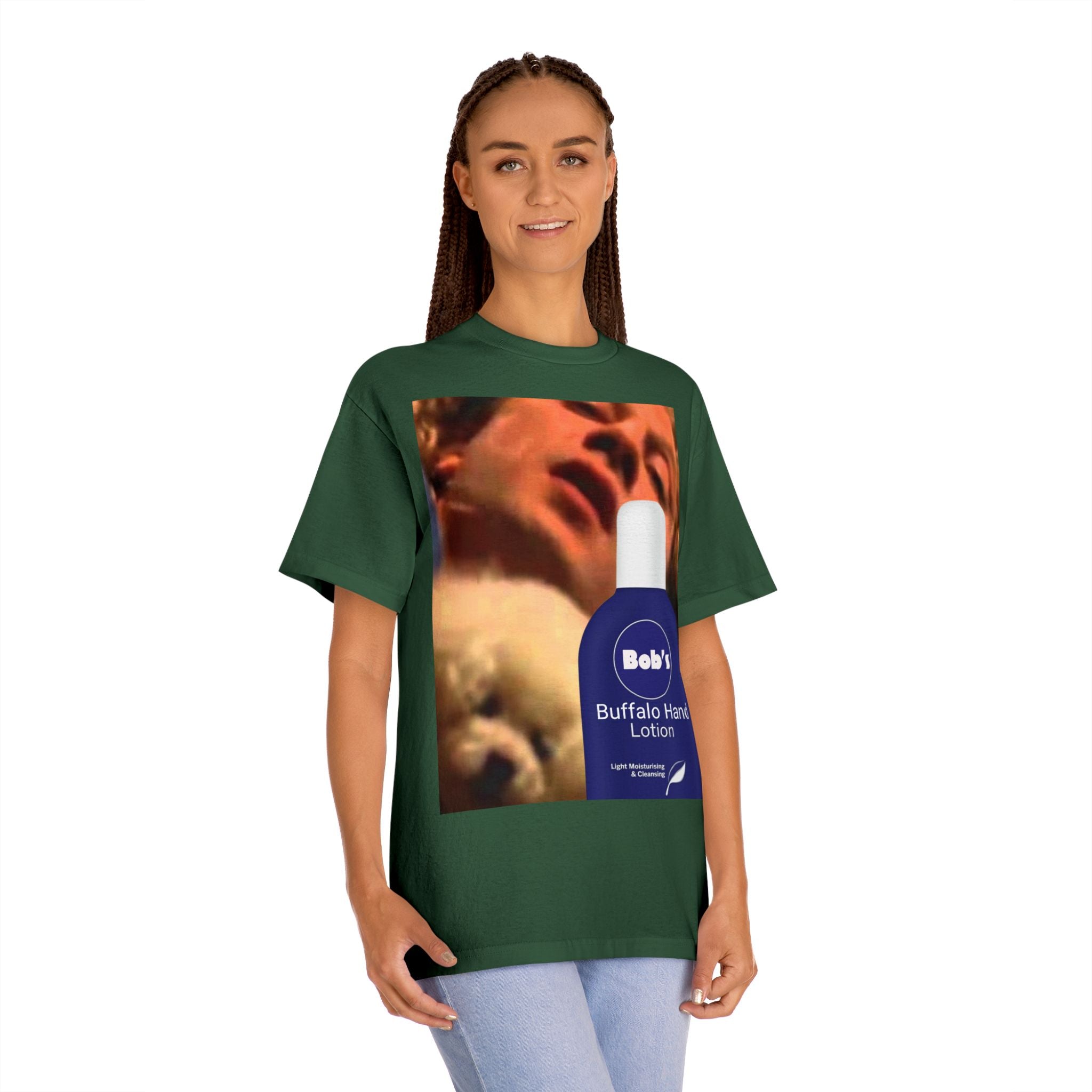Silence of the lambs inspired Buffalo Bill 'She puts the lotion' funny Unisex Classic Tee