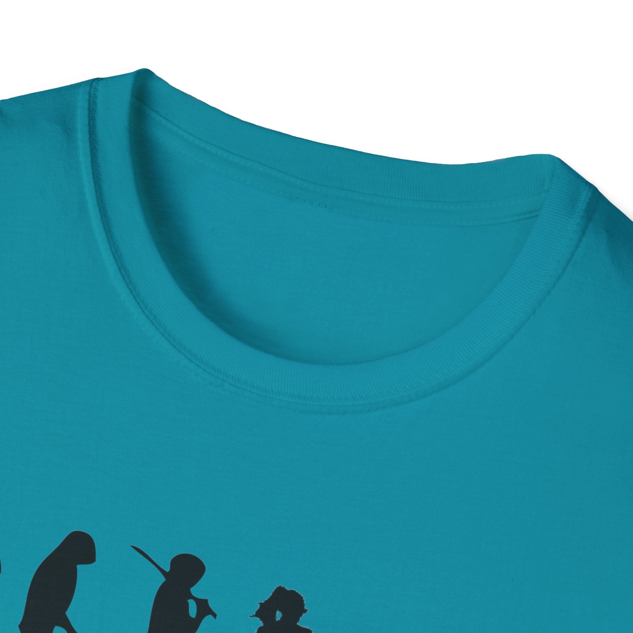 Dog walker evolution Unisex Softstyle T-Shirt
