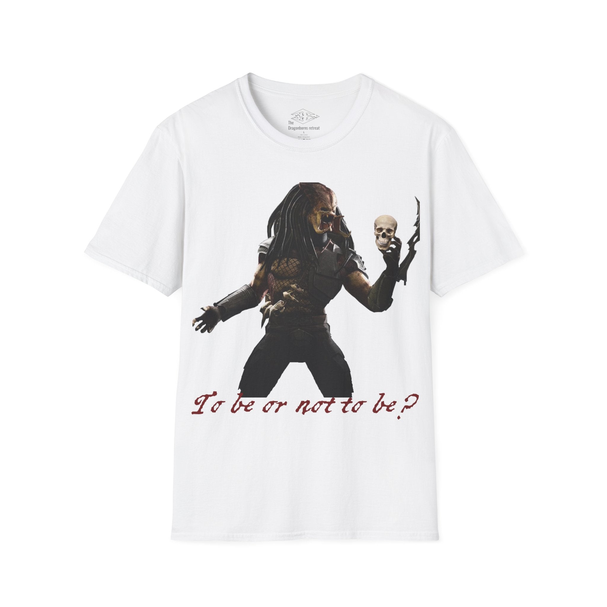 Predator Hamlet 'To be or not to be' Funny Unisex Softstyle T-Shirt