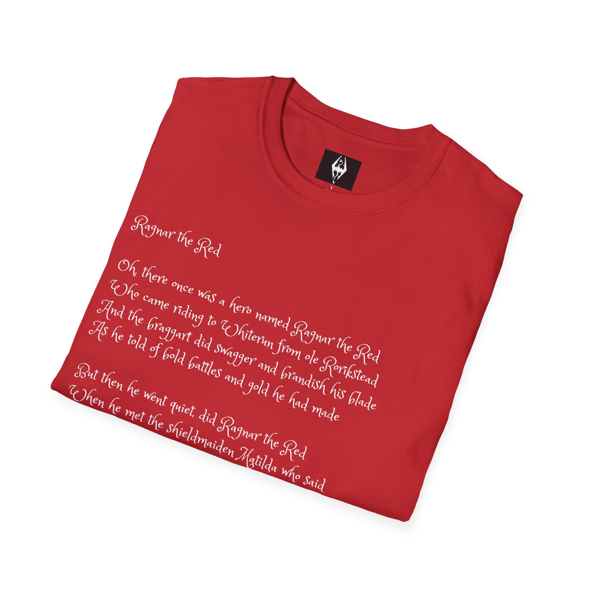 Dragonborn Ragnar the Red Unisex Softstyle T-Shirt