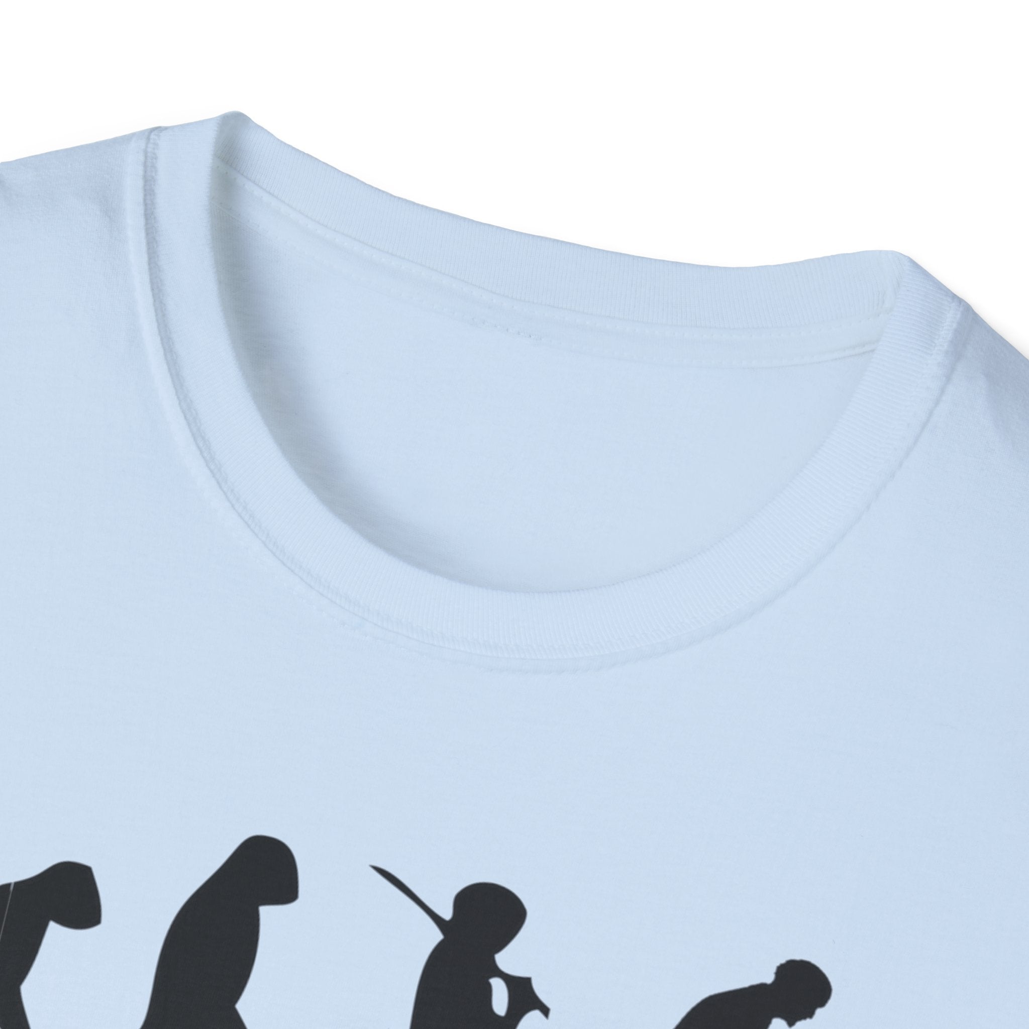 Cat Lover evolution Unisex Softstyle T-Shirt