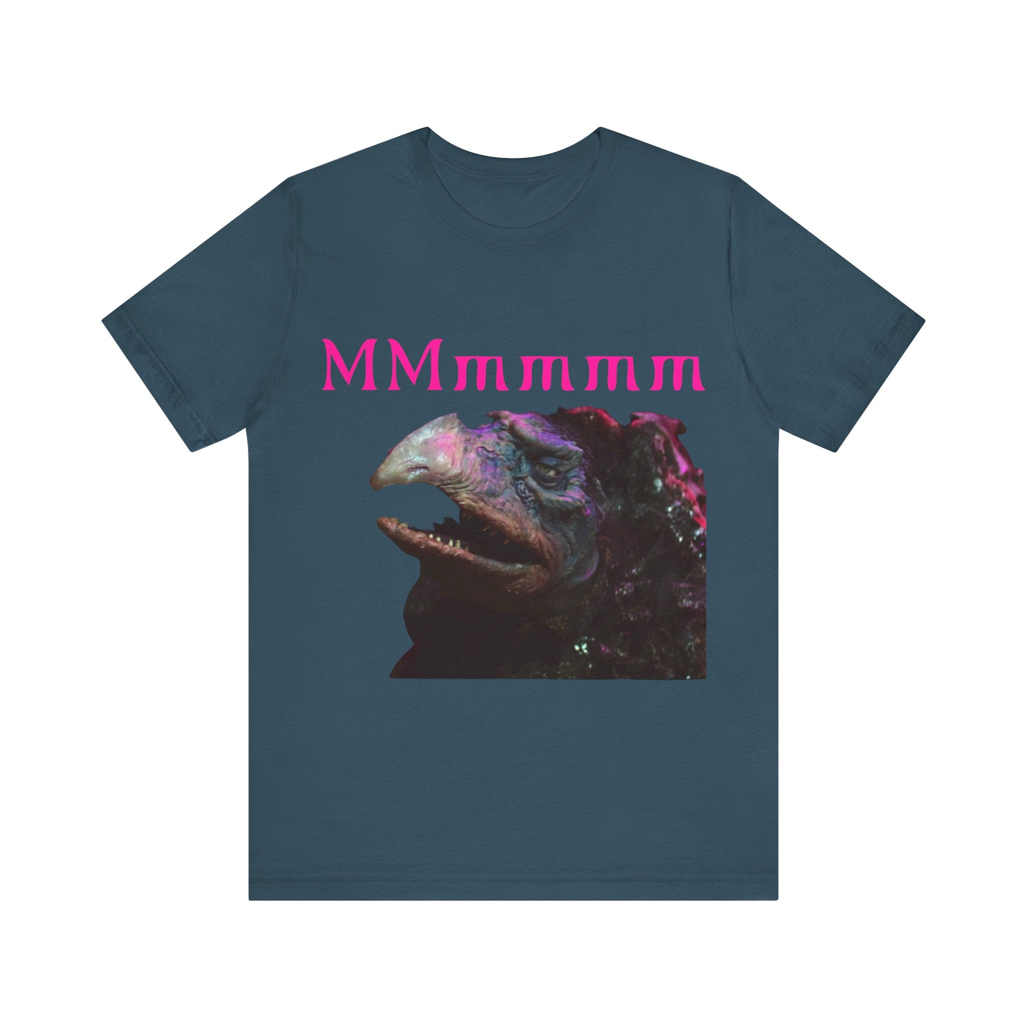 Dark Crystal inspired Skeksis 'MMmmmmm' funny Unisex Jersey Short Sleeve Tee