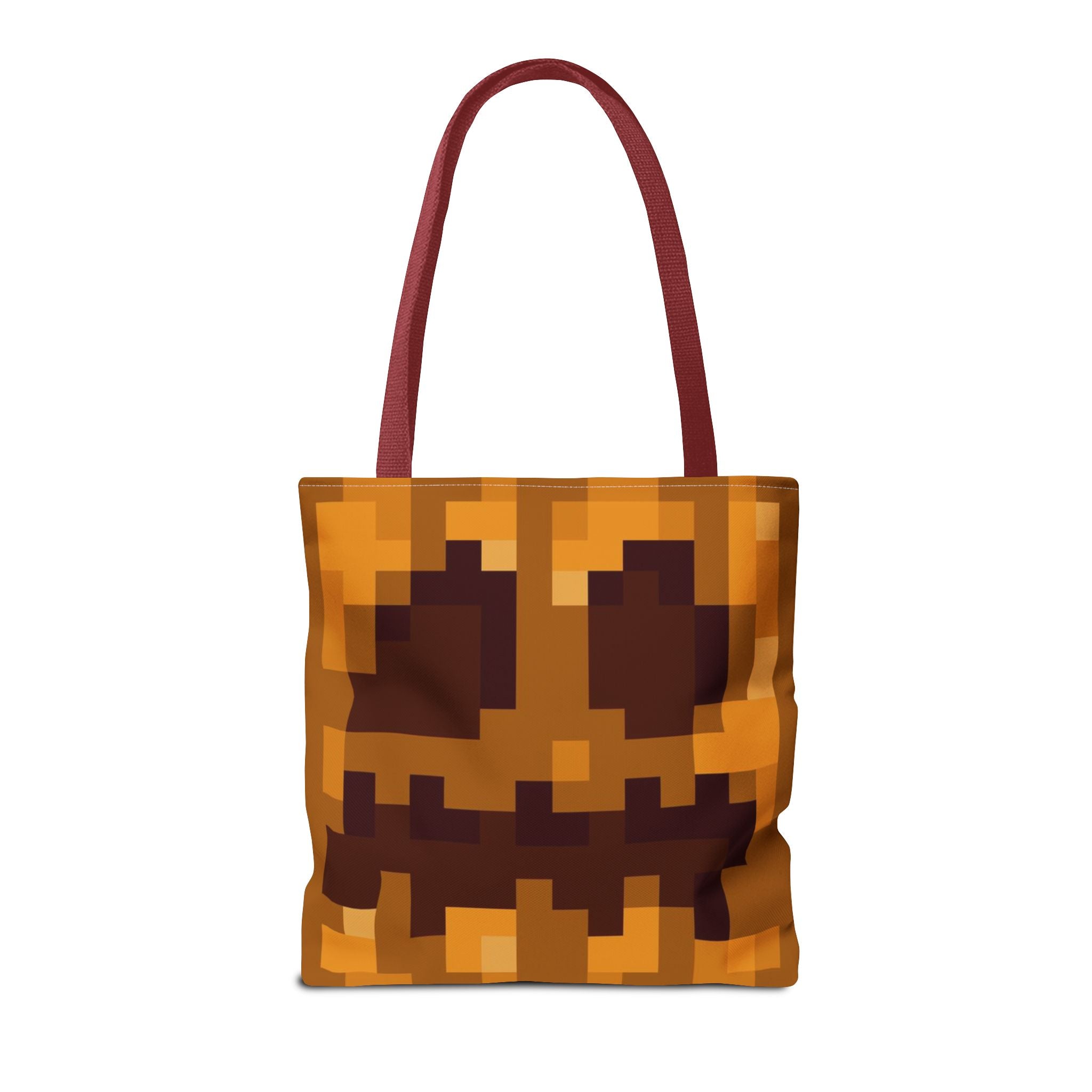 Minecraft Jack O Lantern inspired pumpkin Tote Bag (AOP) Perfect for  Halloween
