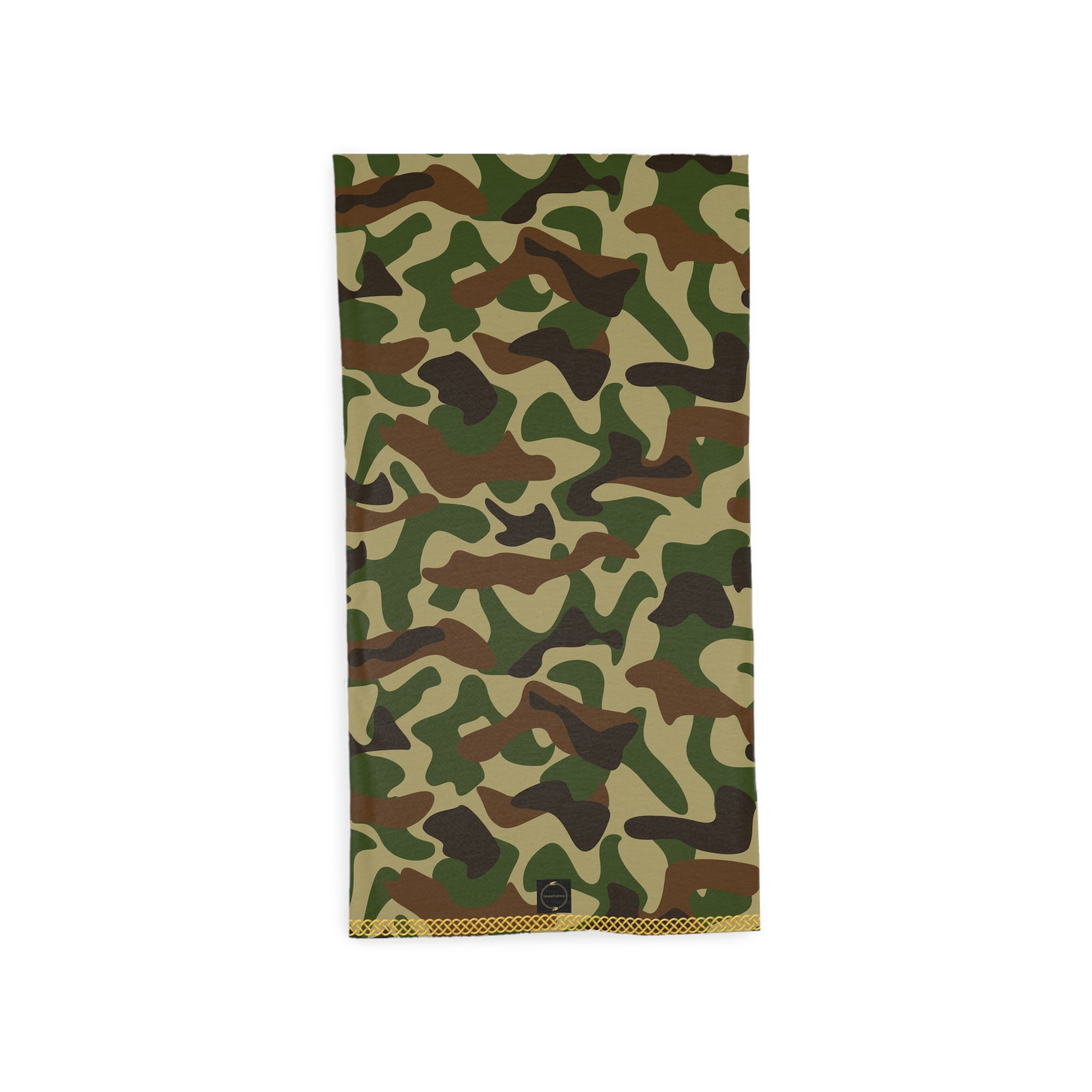 Fabled Fashion Camo Print Tube Scarf