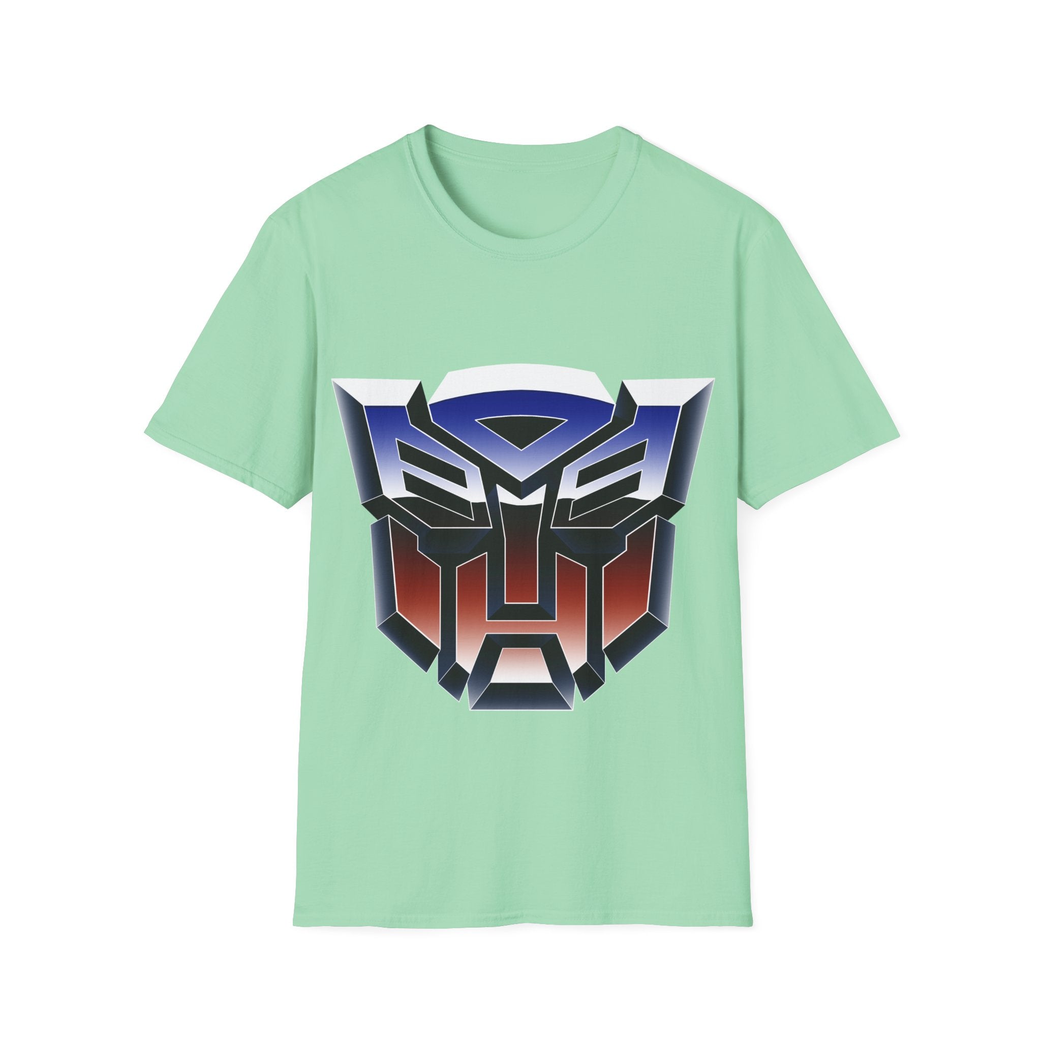 Transformers inspired Autobot Unisex Softstyle T-Shirt