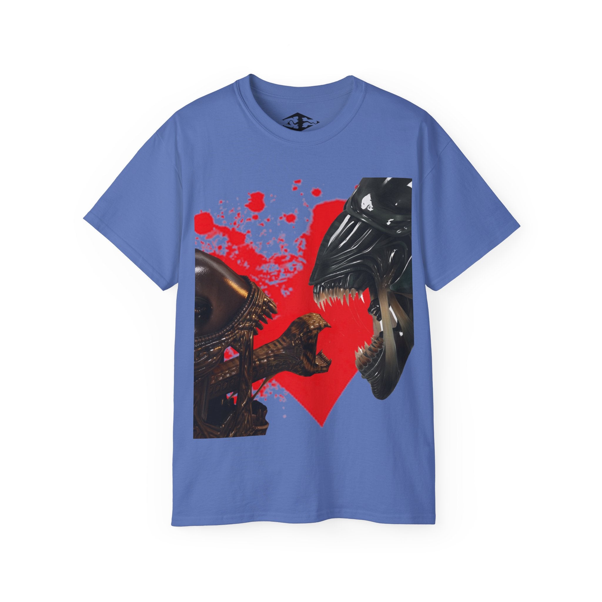 Aliens 'Love at first bite' Funny Unisex Ultra Cotton Tee