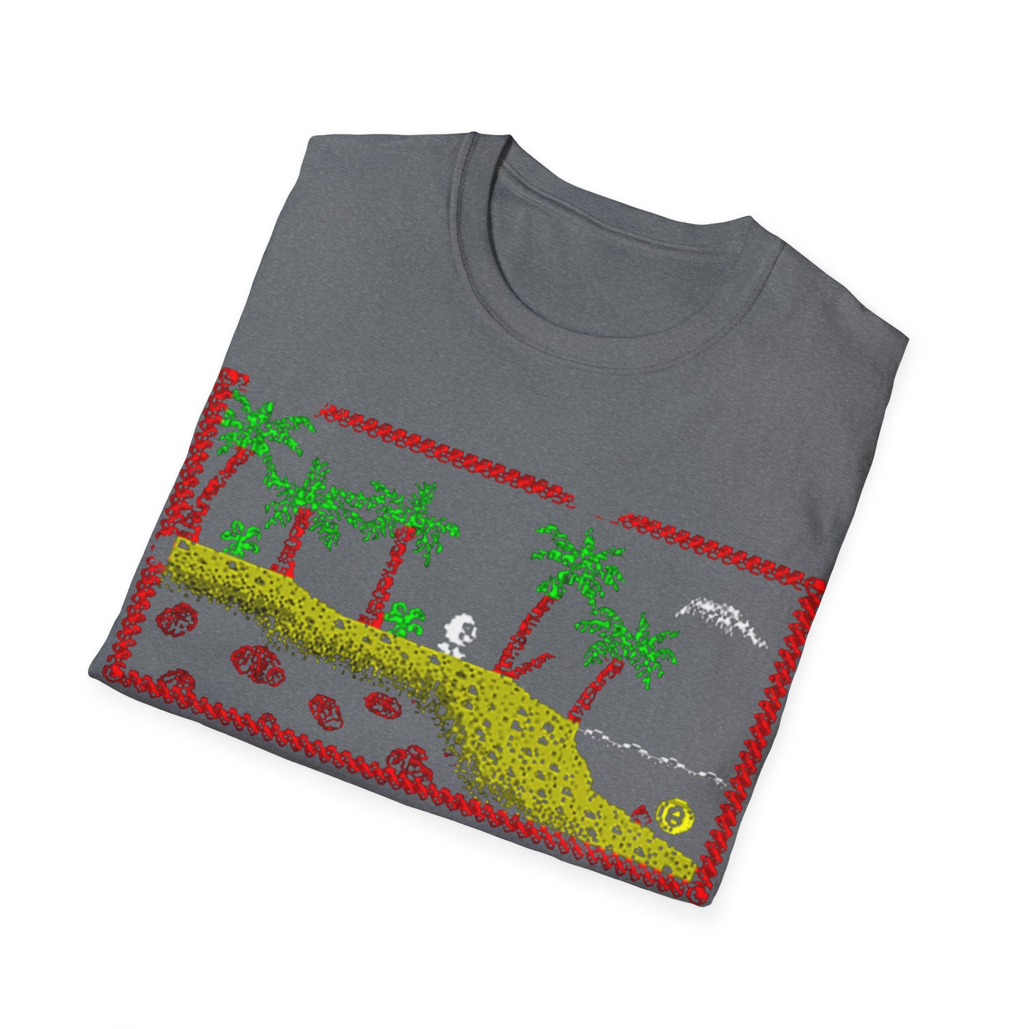 Dizzy Egg Retro Unisex Softstyle T-Shirt